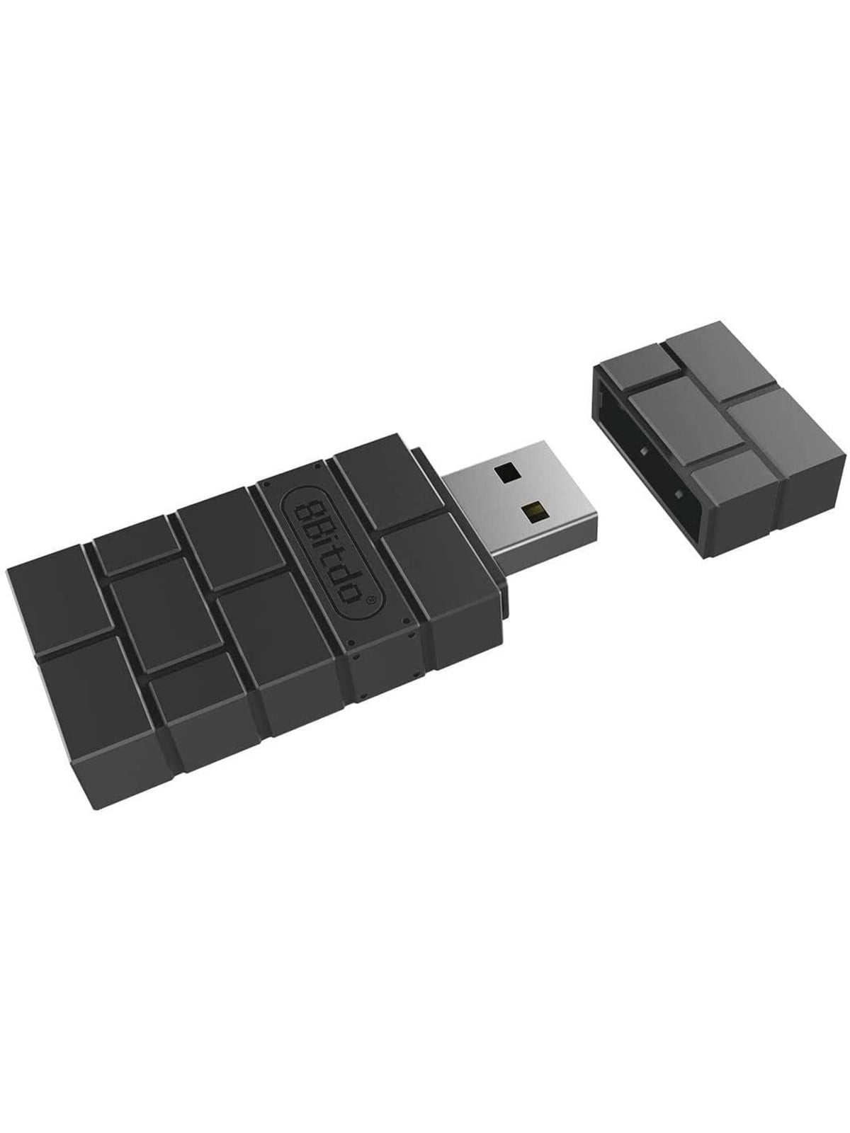 8BitDo USB Wireless Adapter 2 - Black - Wireless Tilbehør til spillekonsol - Android