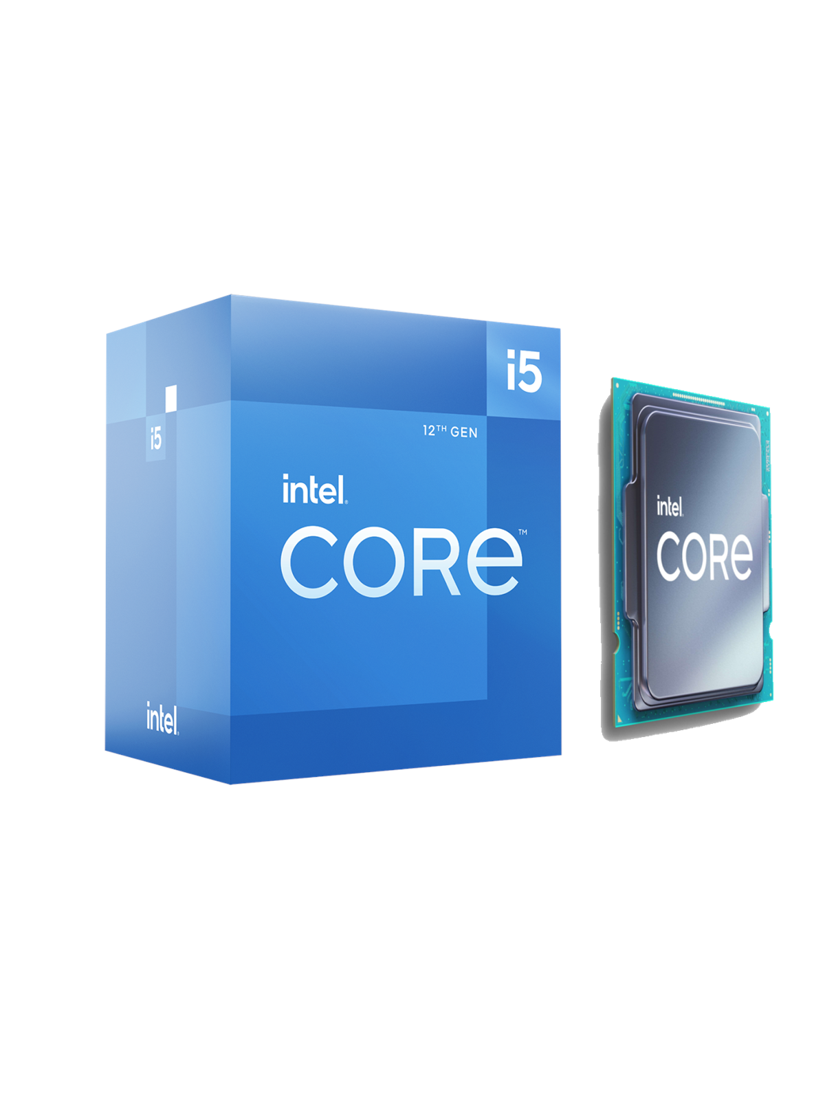 Intel Core i5-12400 Alder Lake CPU - 6 kerner - 2.5 GHz - Intel LGA1700 - Intel Boxed (med køler)