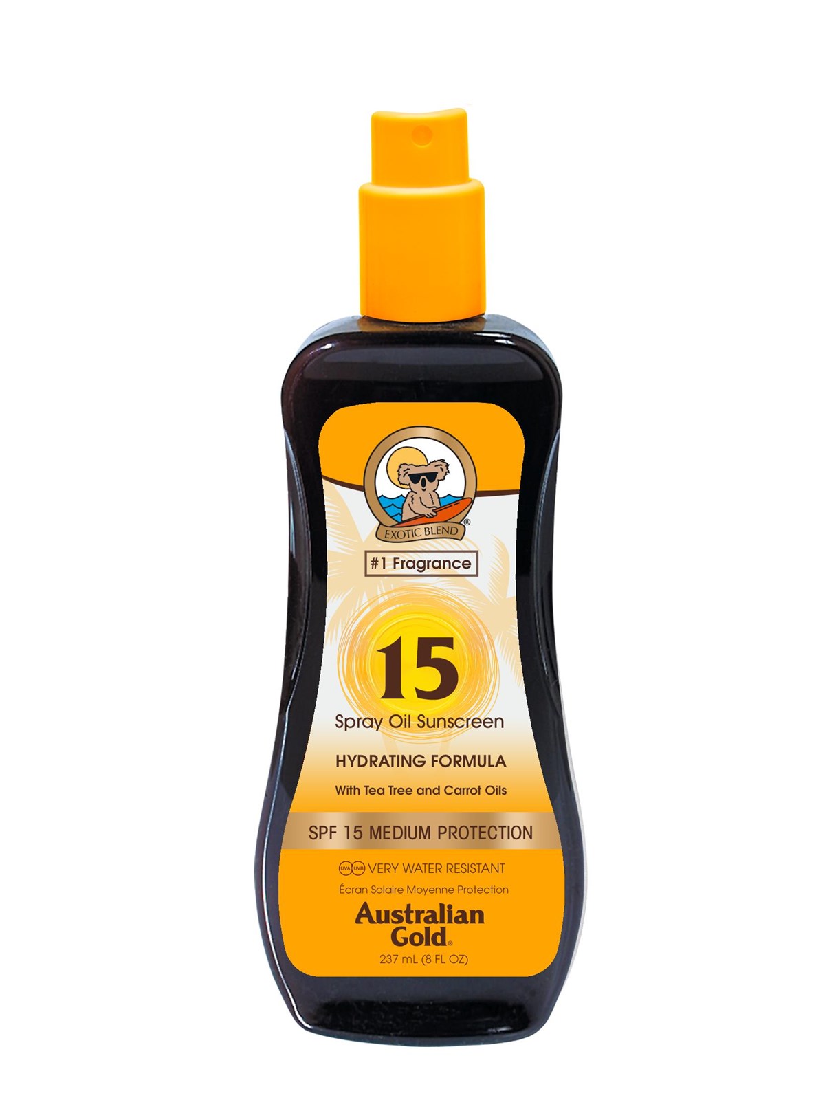 Australian Gold Carrot Spray Oil, Kropspleje
