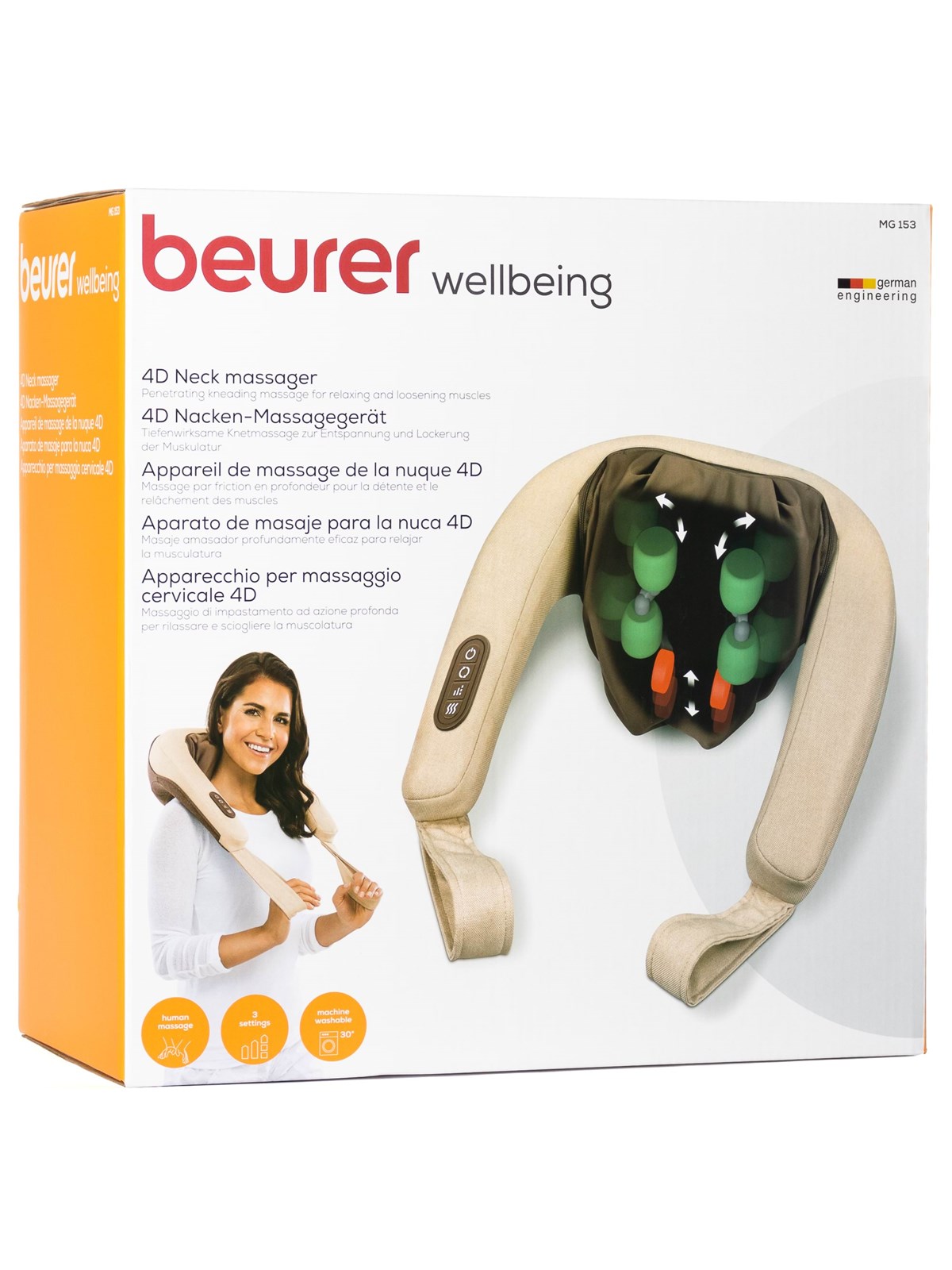 Beurer MG 153 4D neck massager, Masse