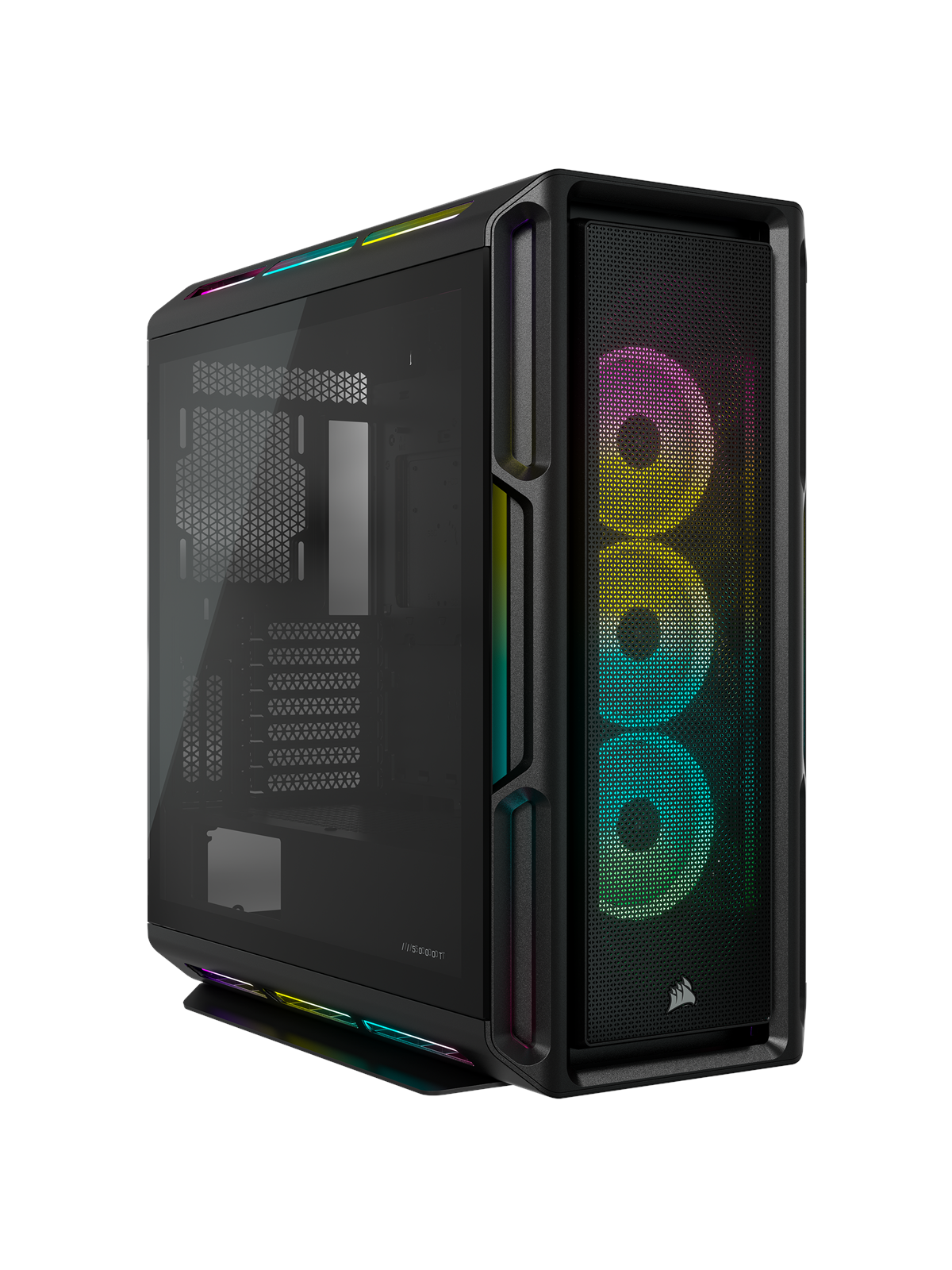 Corsair iCUE 5000T RGB - Black - Kabinet - Miditower - Sort, Kabinet