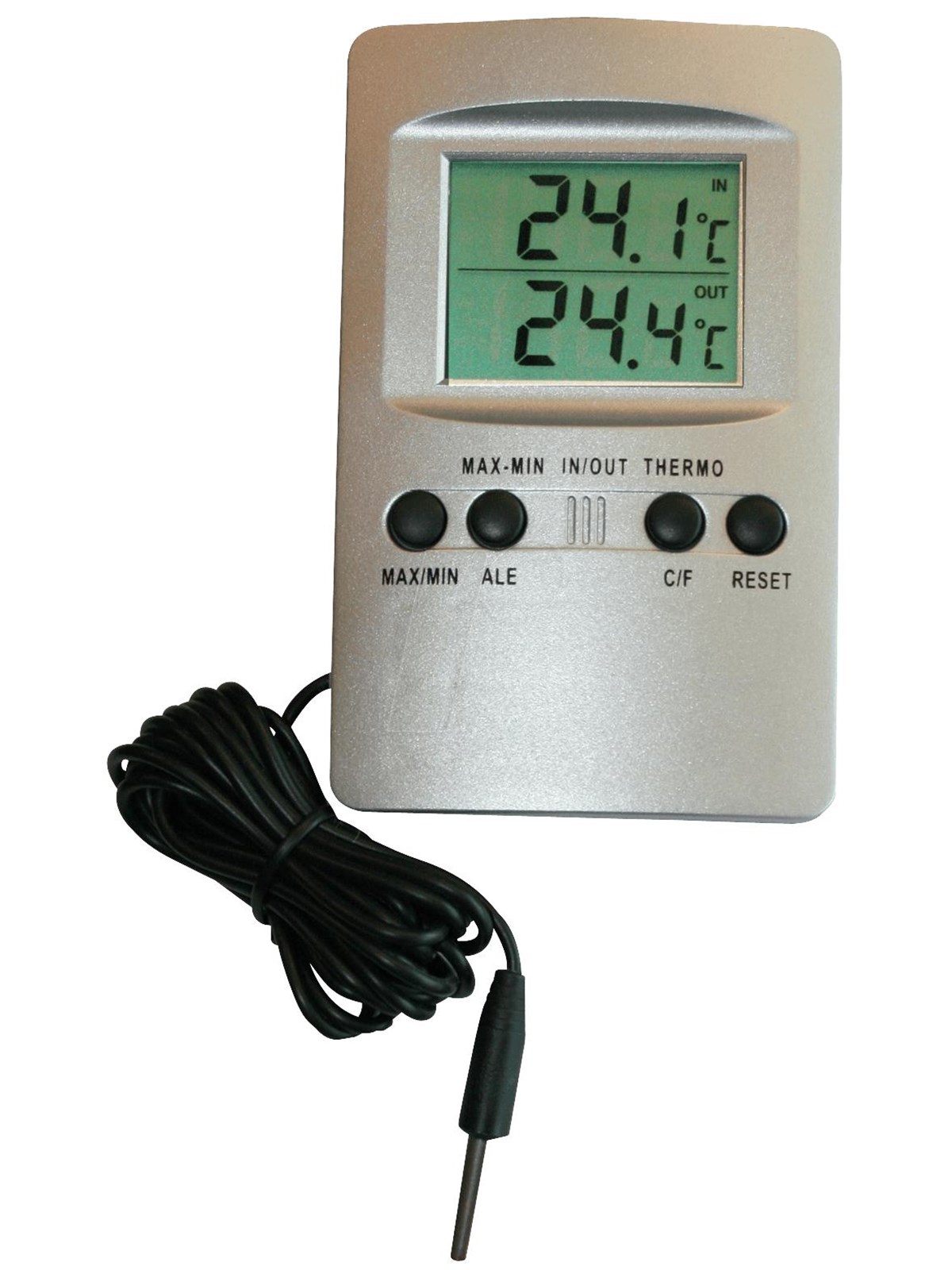 VENTUS Digitalt inde-/udetermometer WA110, Vejrstation