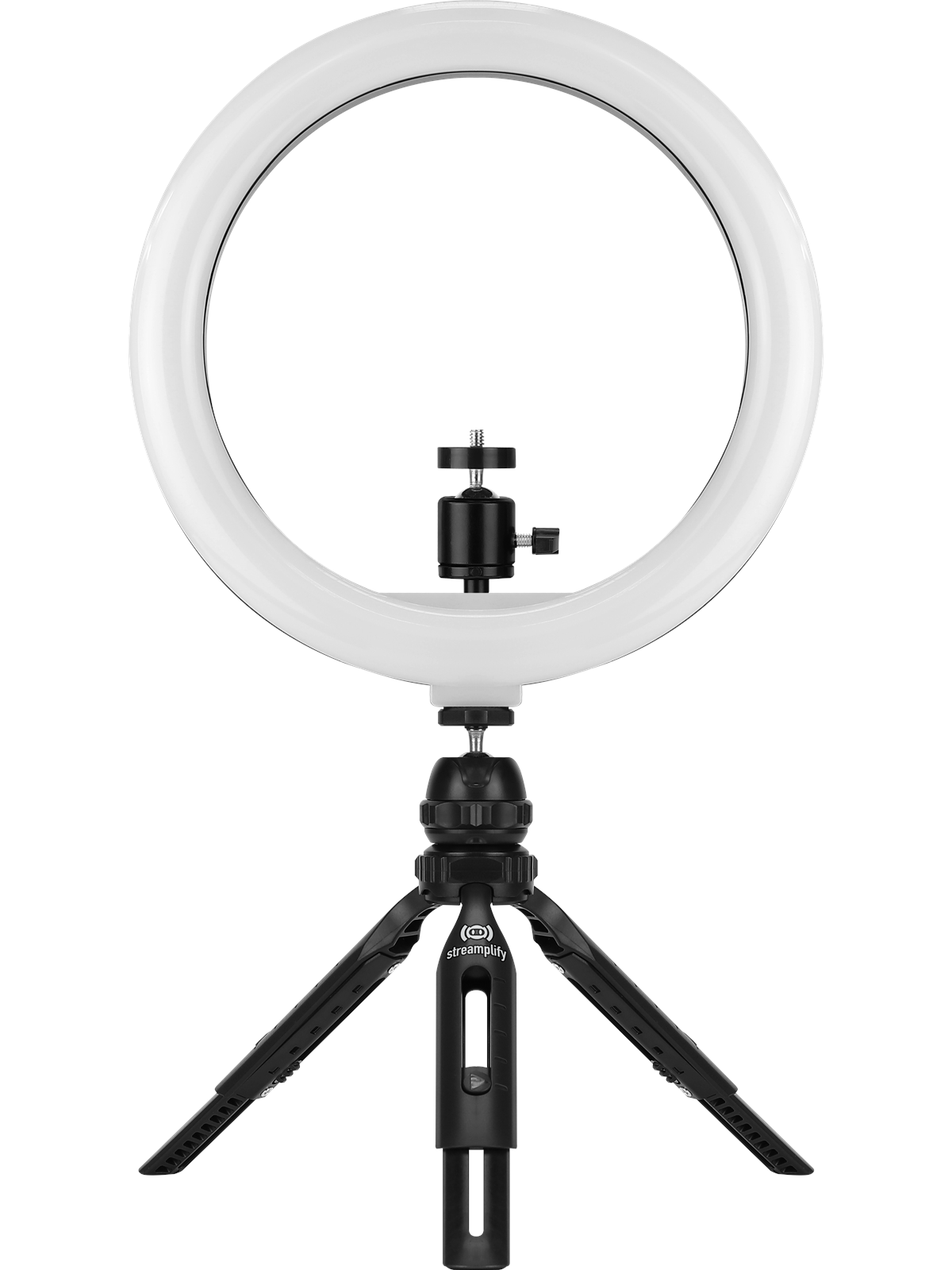 Streamplify Ring Light 10 - 25.4cm - Black, Streamingudstyr