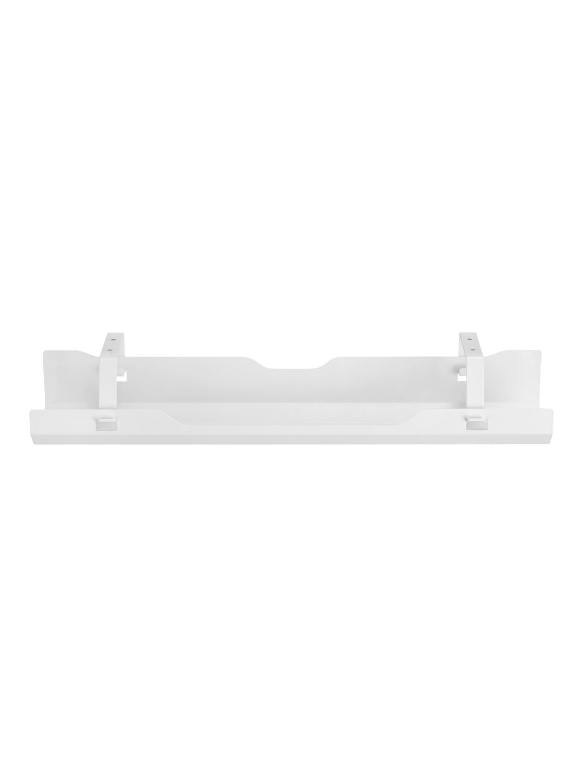 Deltaco Office Cable Management Tray - White, Kabel Organisering