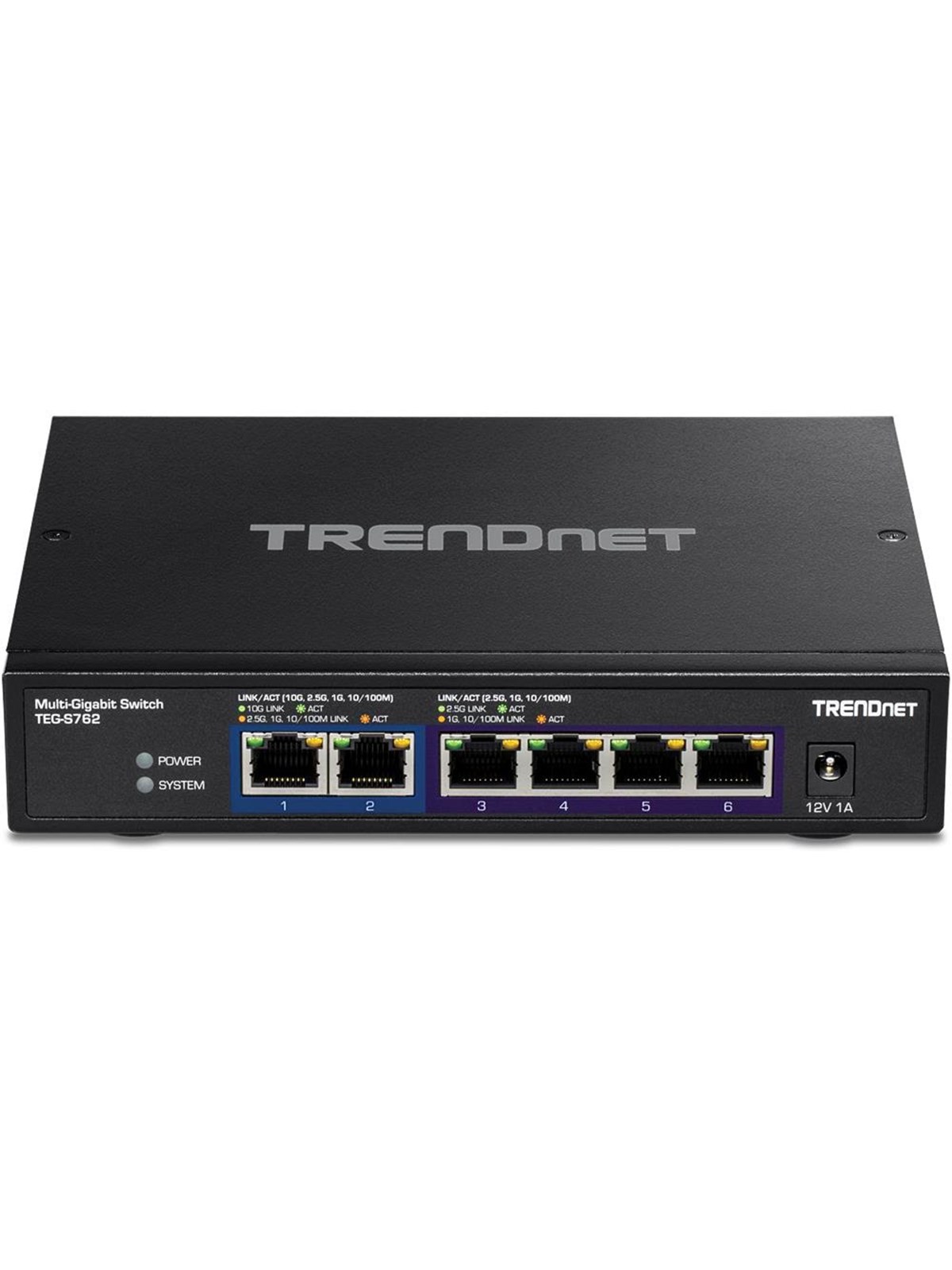 TRENDnet TEG-S762 6-Port 10G Switch, Switch