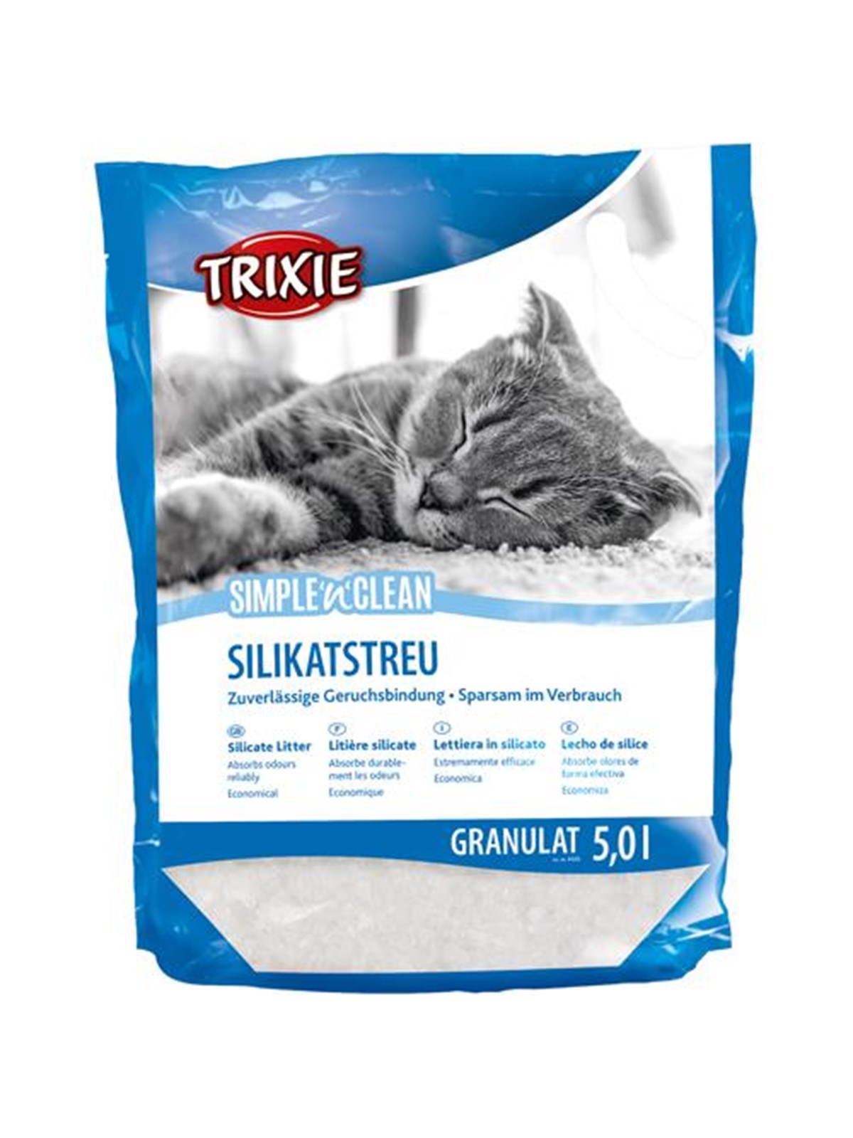 Trixie Simple'n'Clean Silikat Kattegrus 5L, Katteudstyr