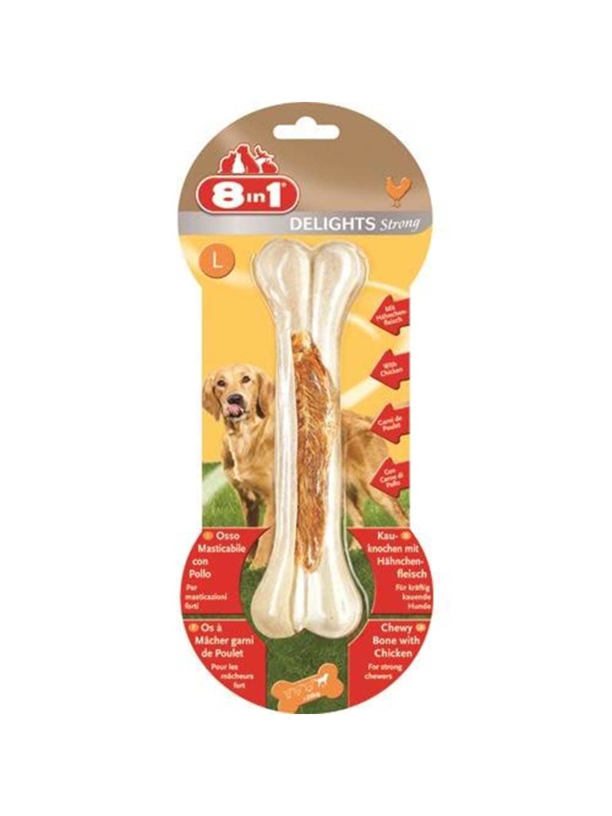 8 in 1 Delights strong L, Hundeudstyr