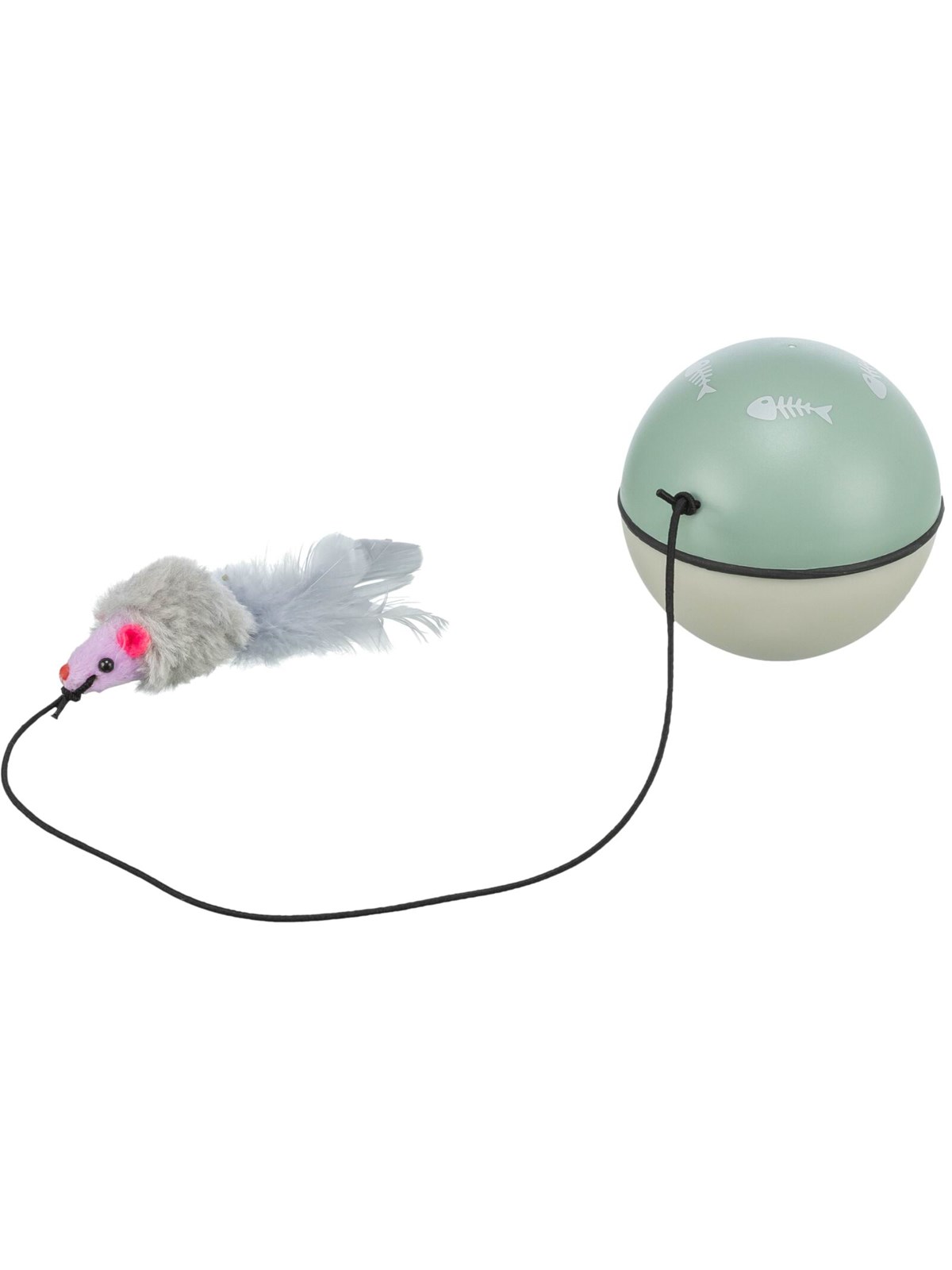 Trixie Cat Toy Ball Turbinio Motion-Activated Fun, Katteudstyr