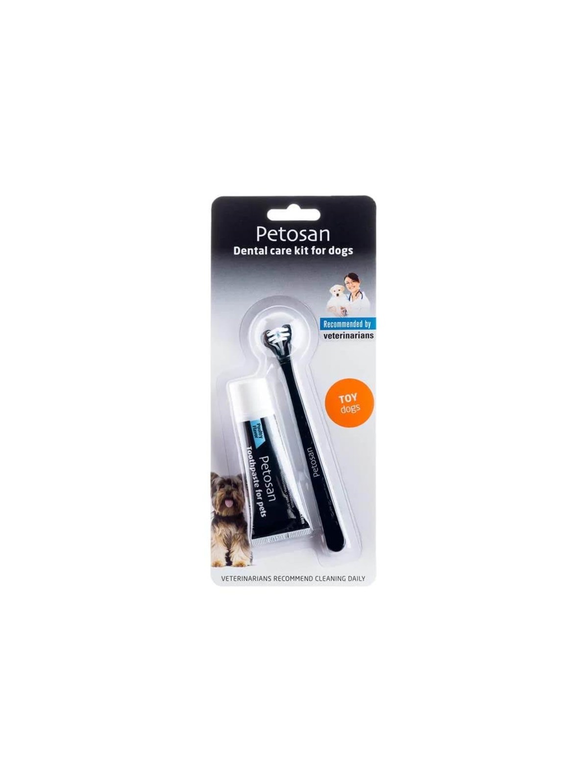 Petosan Dental Care Kit Toy Dogs, Hundeudstyr