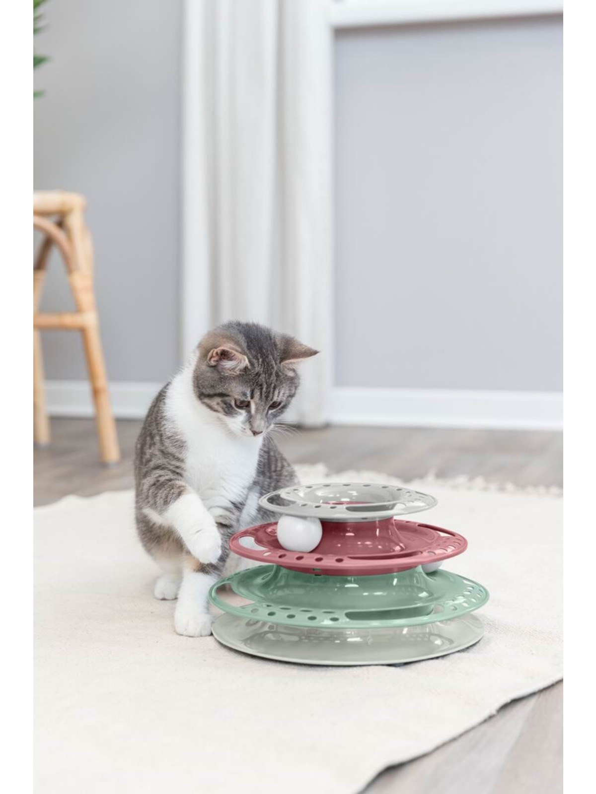 Trixie Cat Toy Catch the Balls 25x13cm, Katteudstyr