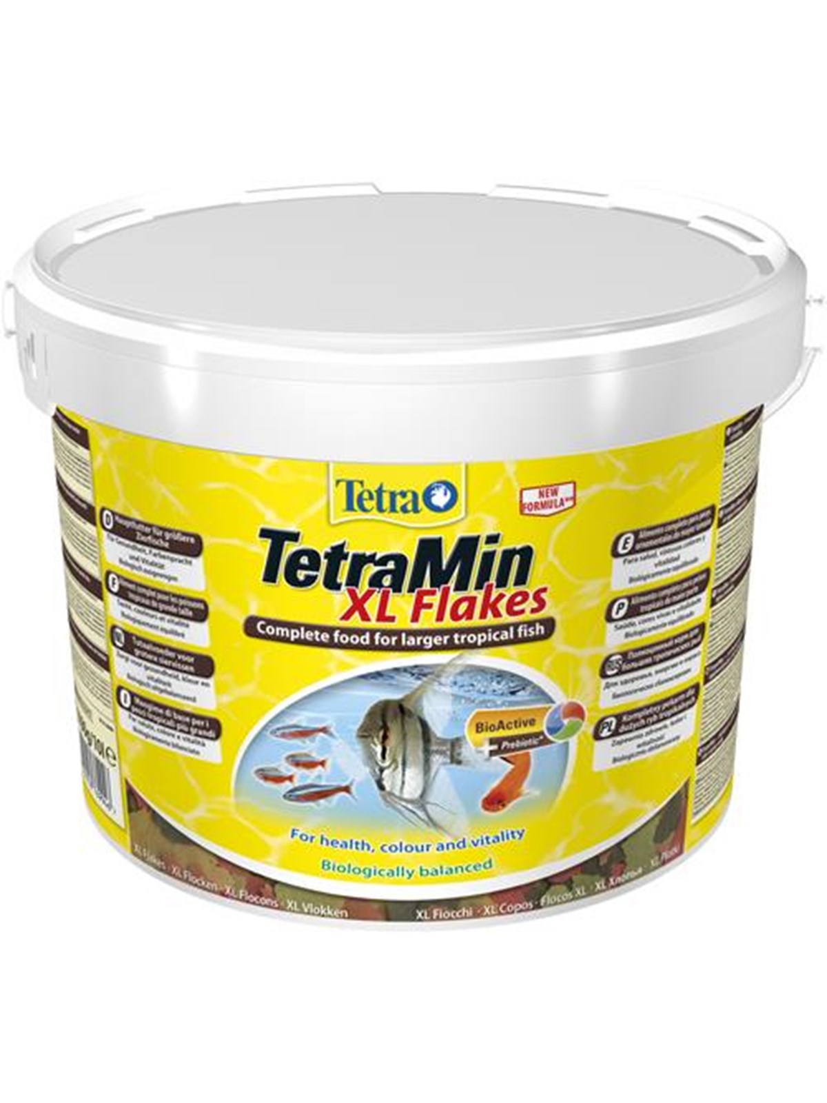 Tetra min XL Flakes 10 L., Fisk