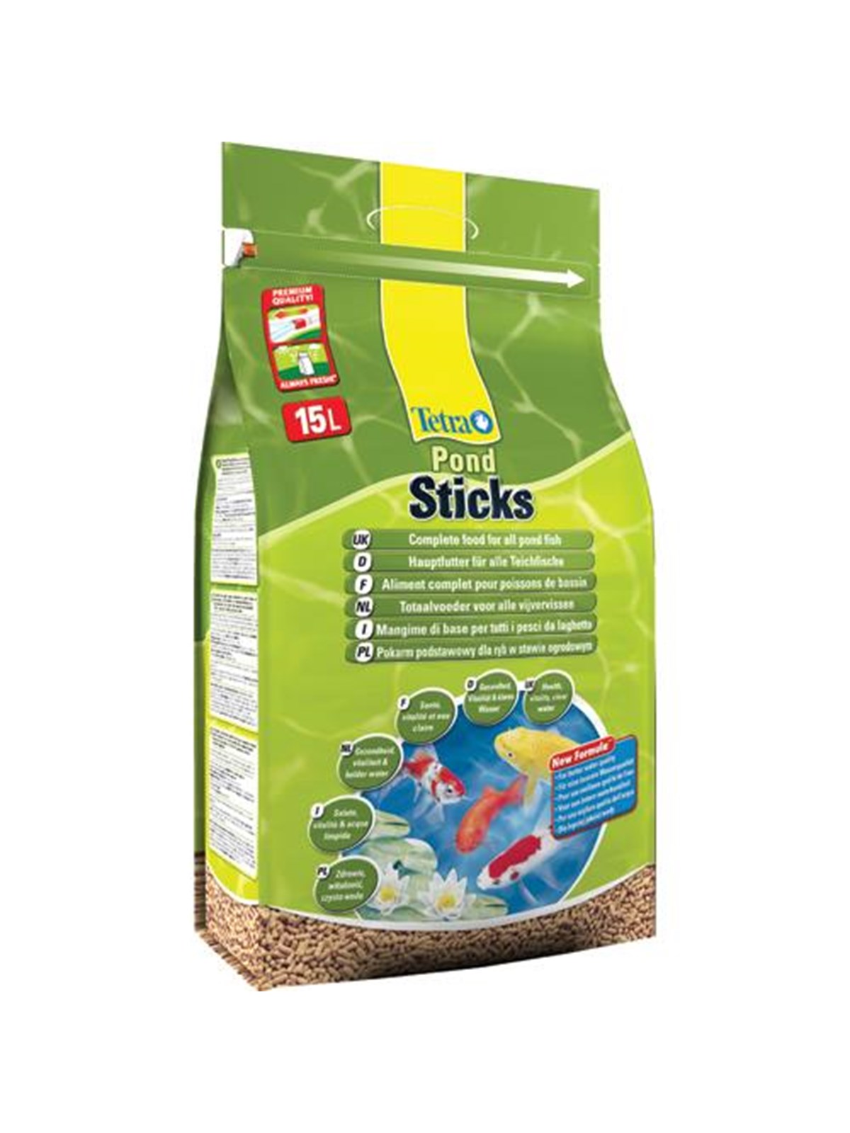 Tetra Pond 15 L, Fisk