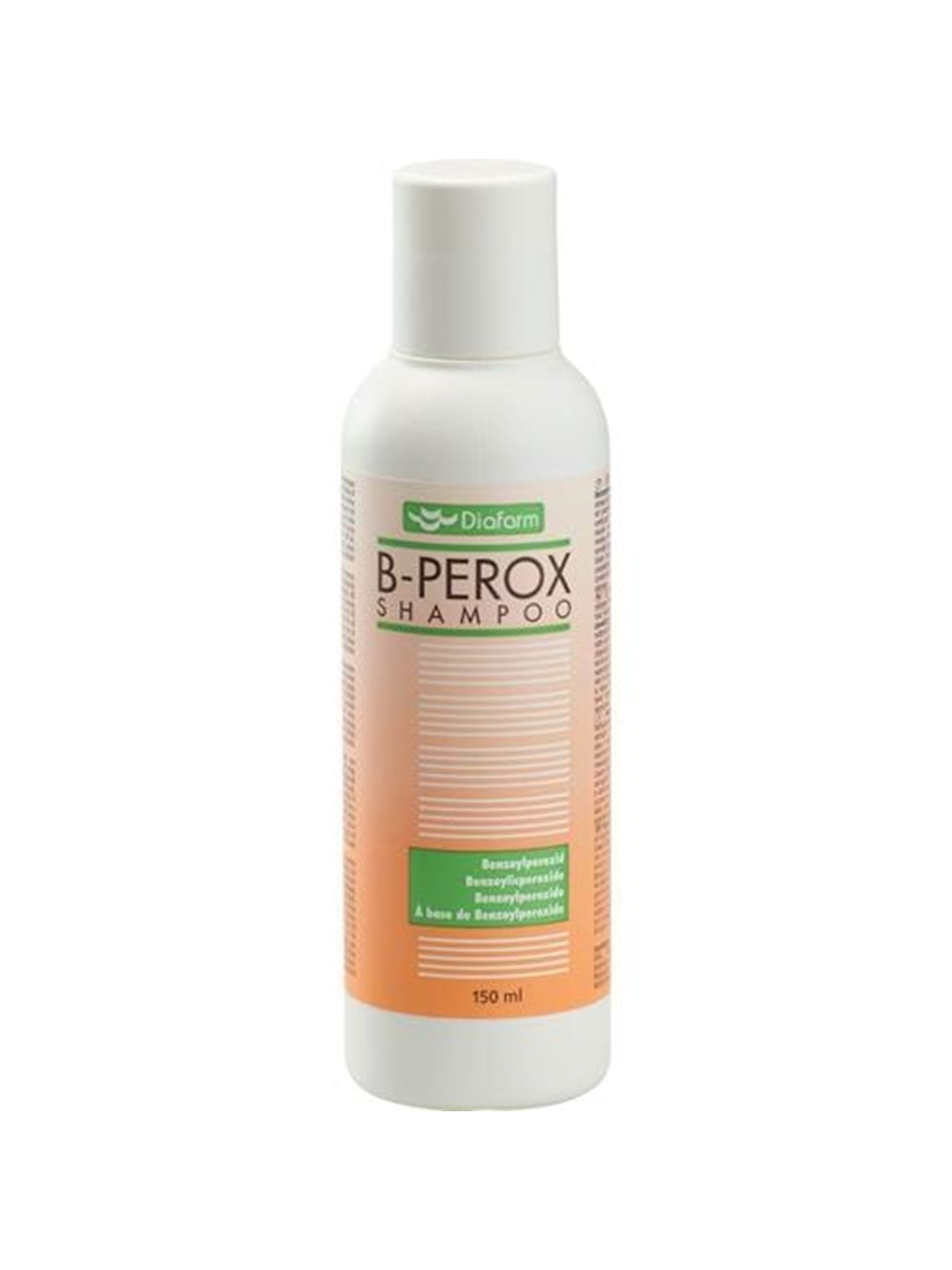 Diafarm Benzolperoxyd Shampoo 150 Ml., Katteudstyr