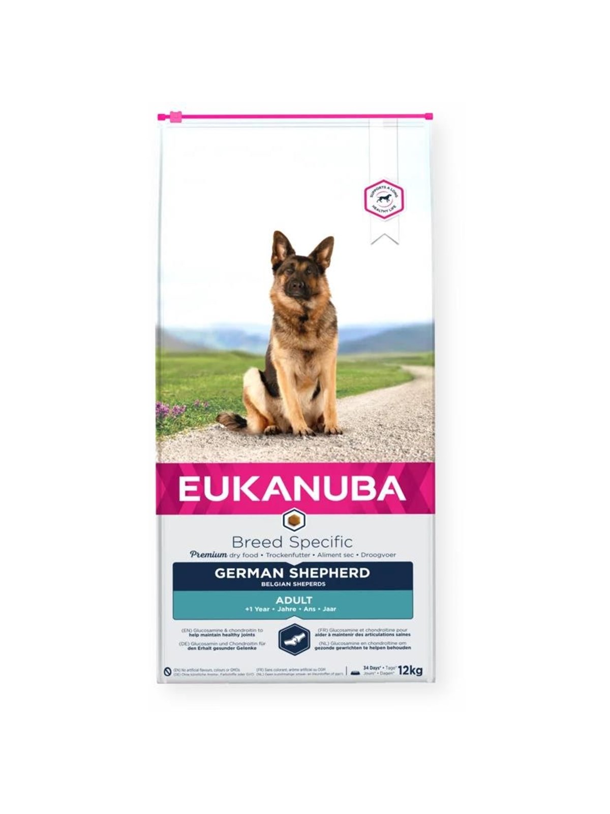 Eukanuba Breed Specific German Shepherd Adult 12kg, Hundeudstyr