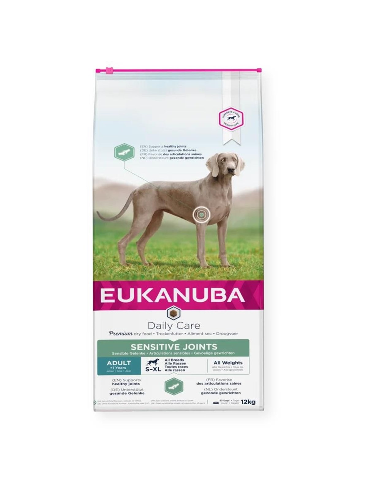 Eukanuba Daily Care Sensitive Joints Adult All Breed 12kg, Hundeudstyr