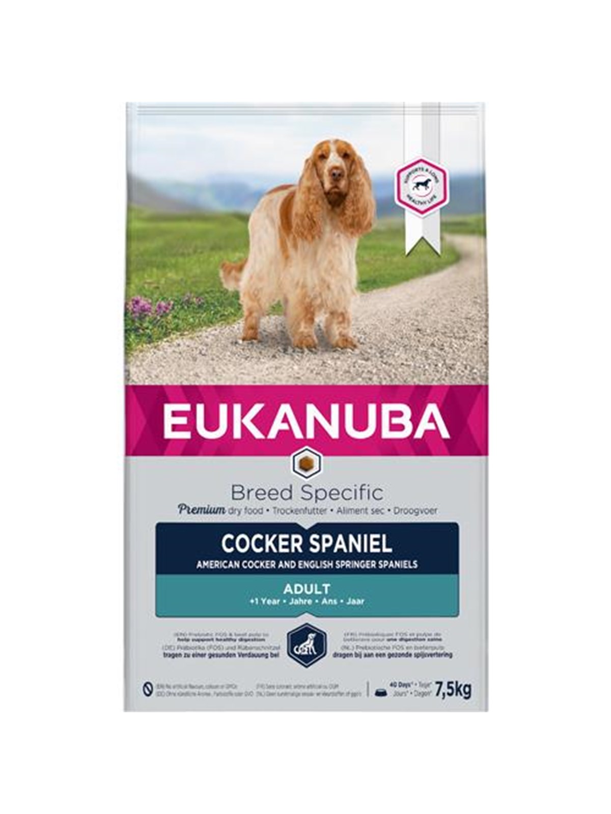 Eukanuba Cocker Spaniel 7.5 kg, Hundeudstyr