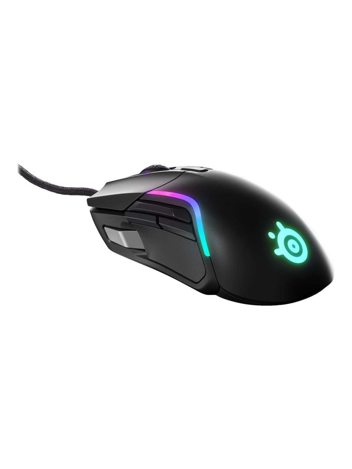 SteelSeries Rival 5 - Gaming Mus - Optisk - 9 knapper - Sort, Mus