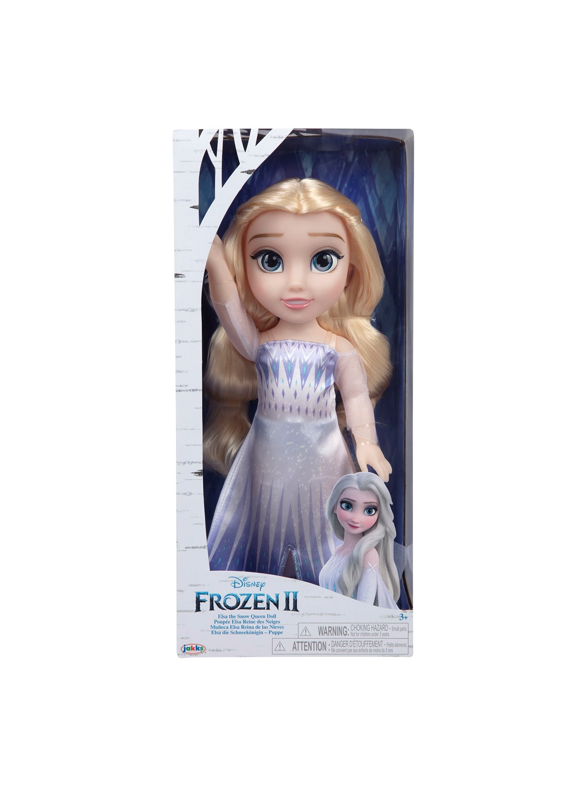 Jakks Disney Frozen 2 - Elsa the Snow Queen doll 38cm, Dukker Og Dukketilbehoer
