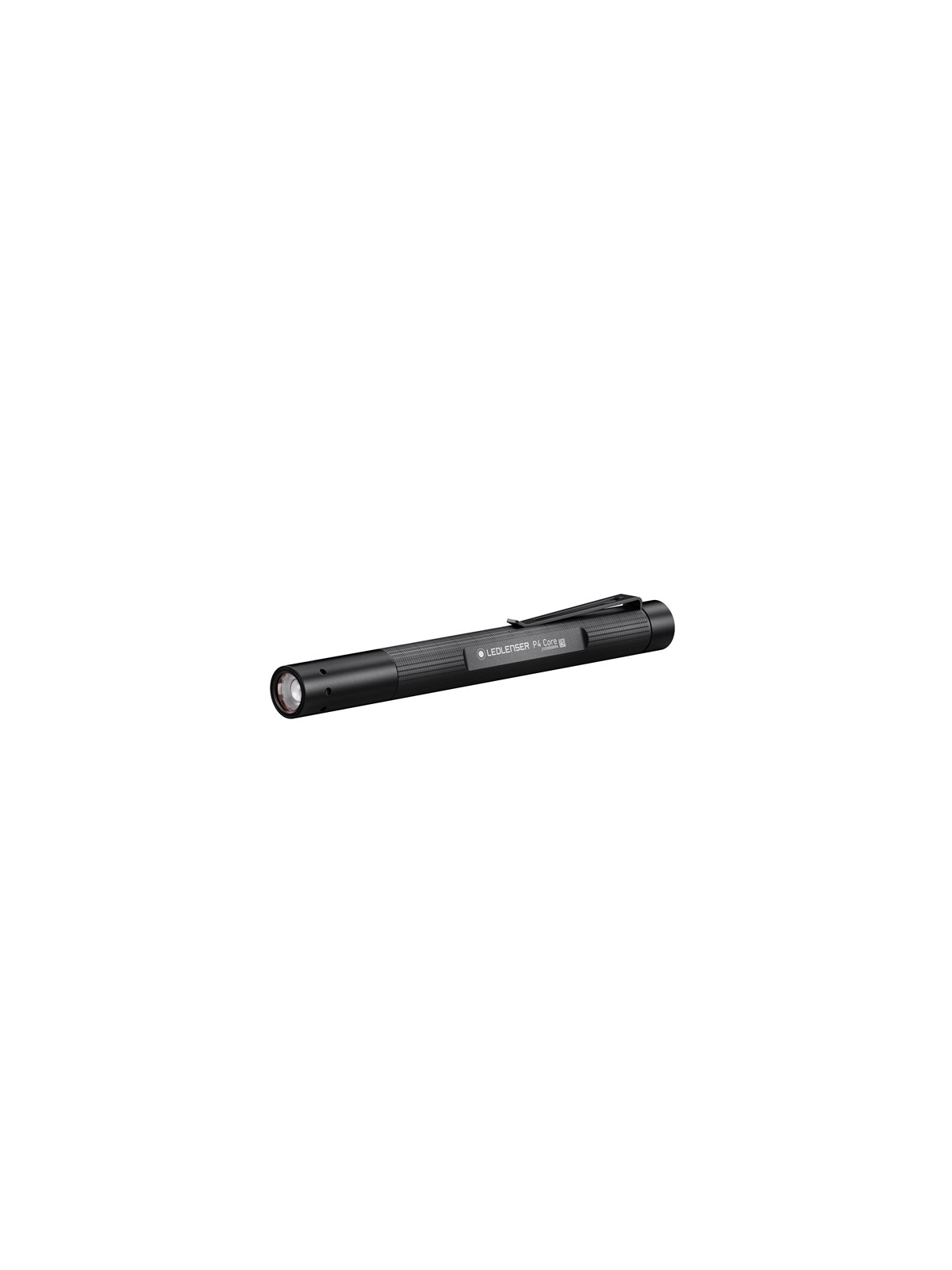 Ledlenser P4 Core lommelygte, 120 lumen, sort, Lommelygte