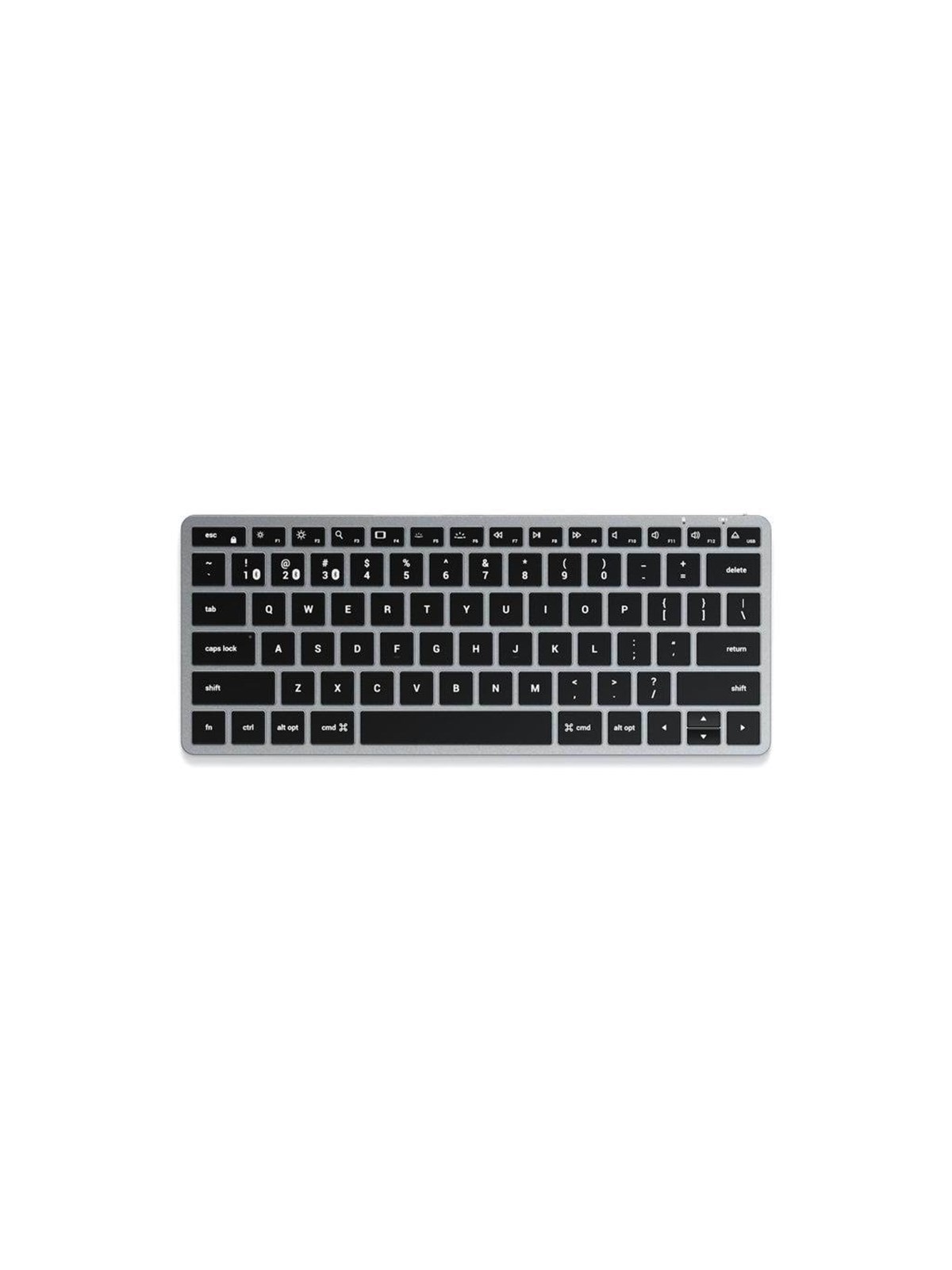 Satechi Slim X1 Backlit (US English Layout) - Amerikansk engelsk, Tastatur