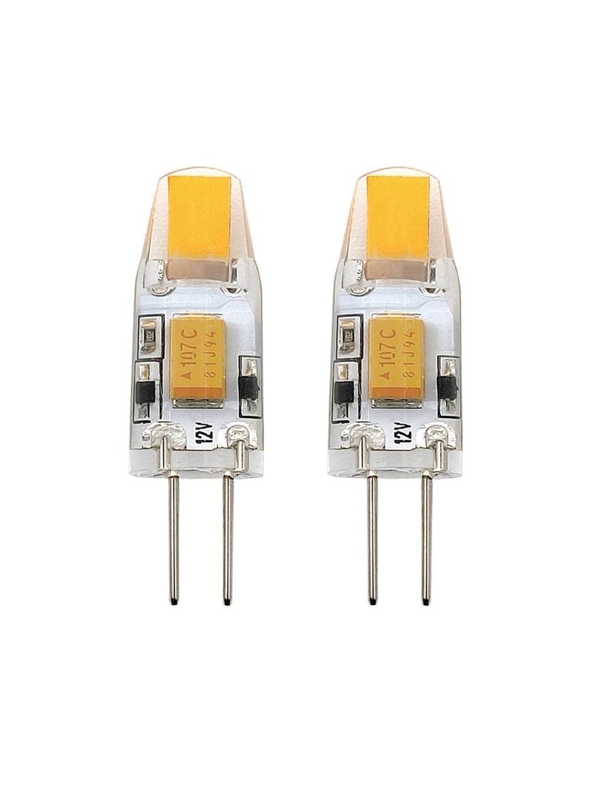 EGLO LED pære 1,8W/827 200 lumen dæmpbar 2-pak G4, Lyskilde