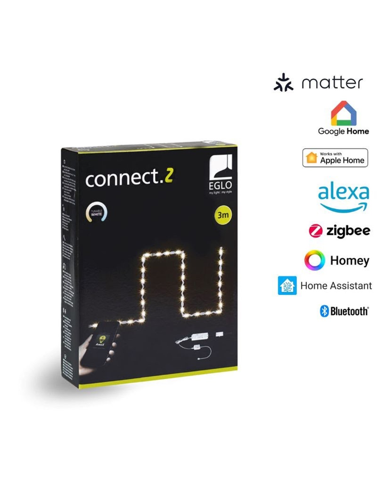 EGLO CONNECT.Z SMART stripe startsæt M/TUNABLE WHITE, Smart Home