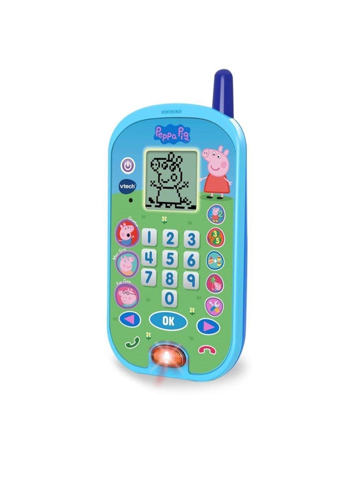 VTech Gurli Gris Læringstelefon, Babylegetøj