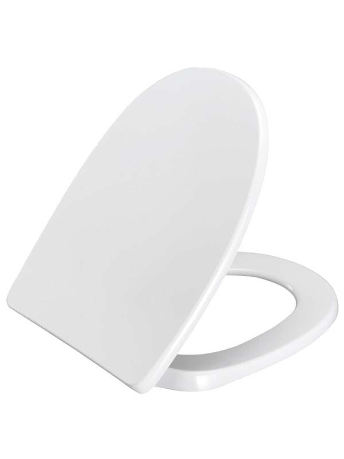 Pressalit 752 toiletsæde med soft close, hvid, Toilet