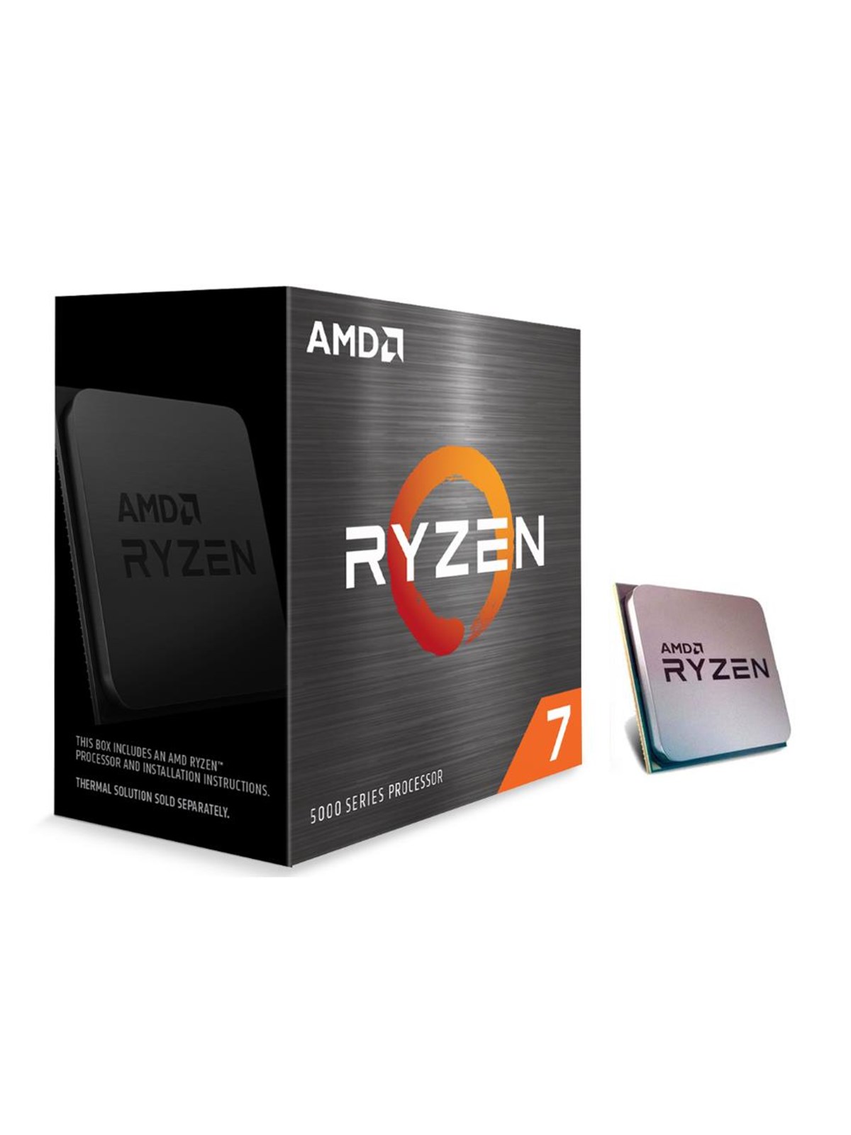 AMD Ryzen 7 5700X CPU - 8 kerner - 3.4 GHz - AMD AM4 - AMD Boxed (uden køler)