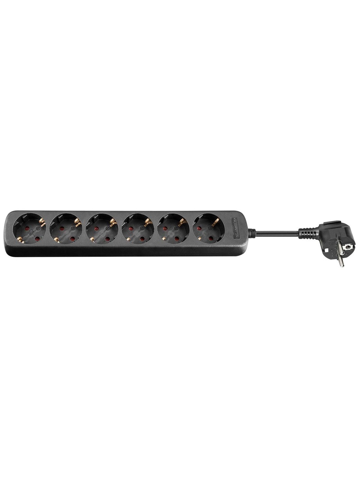 Pro AC power strip - 5 m - Sort, Strømkabel