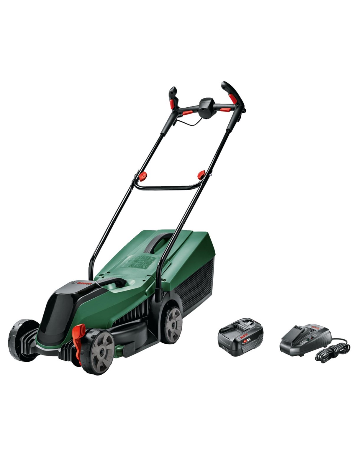Bosch Akkuplæneklipper Cordless Lawnmower CityMover 18V 5.0AH, Plæneklipper