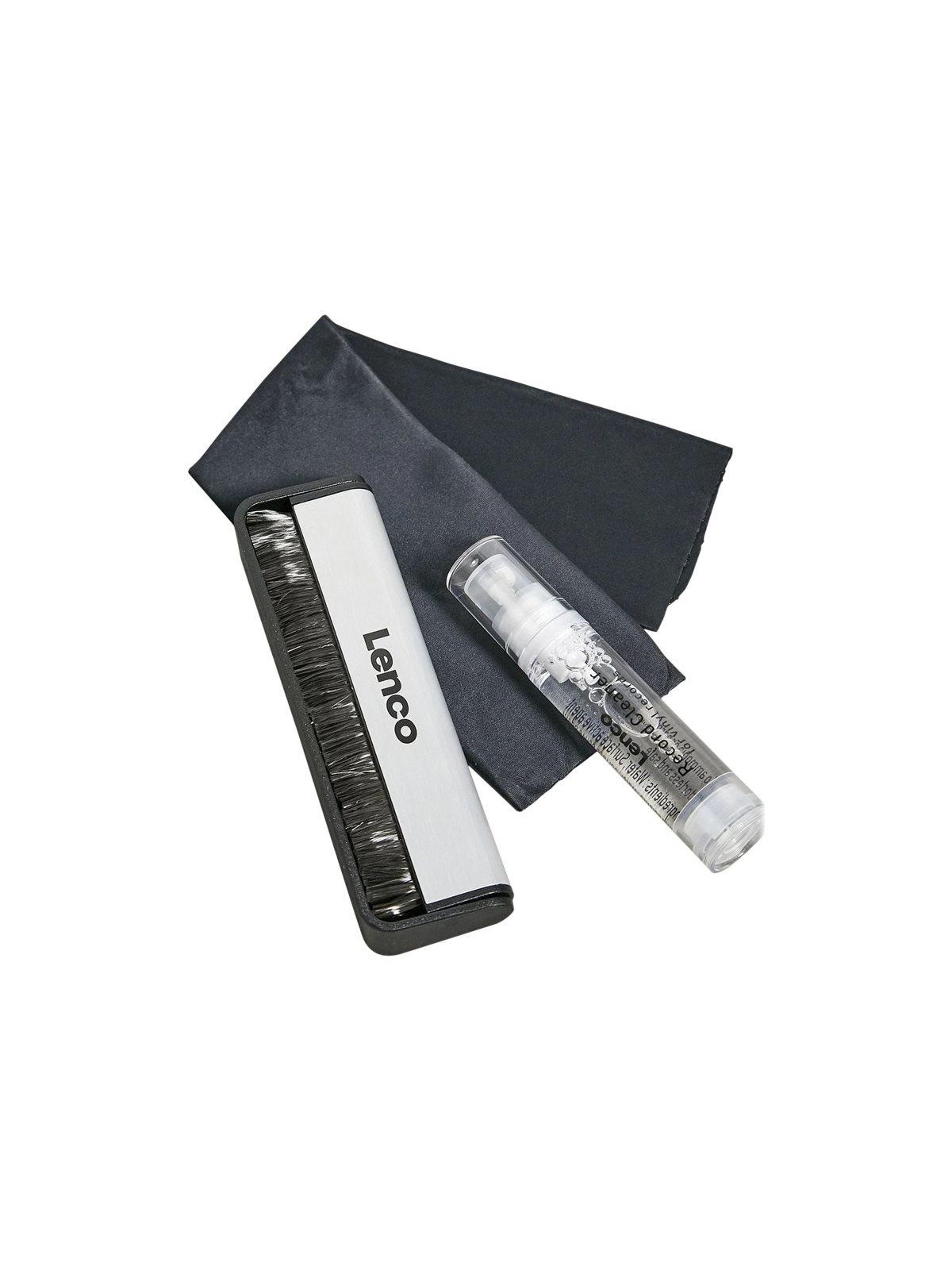 Lenco TTA-3IN1 - cleaning brush for vinyl record - carbon fibre - Pladespiller