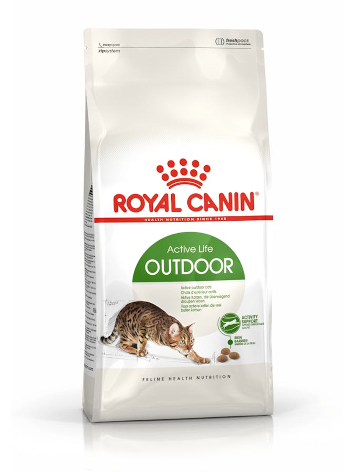 Royal Canin Outdoor Adult 4kg, Katteudstyr