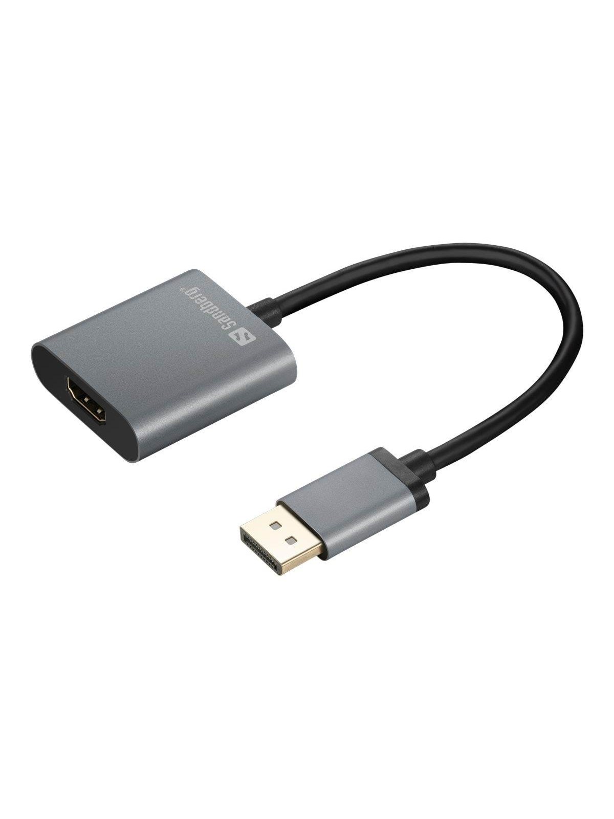 Sandberg DisplayPort 1.4 to HDMI 2.0 Adapter, Skærmkabel