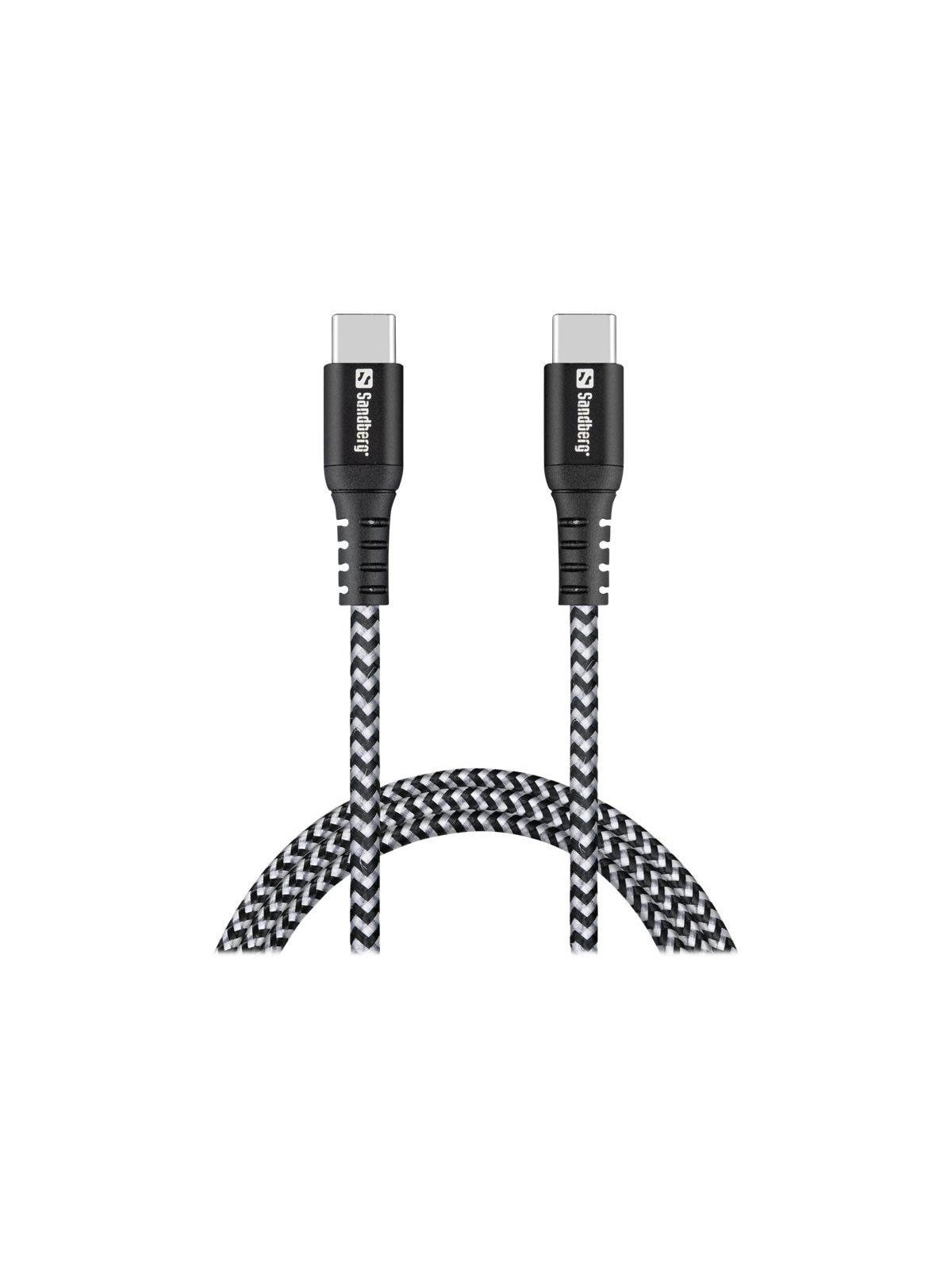Sandberg Survivor USB-C- USB-C Cable 1M, Usb Kabel