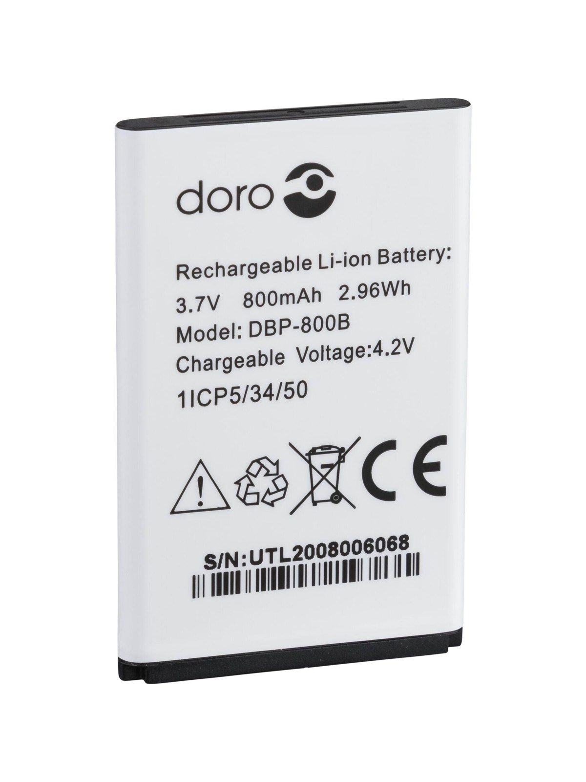 Doro Replacement Battery for 1350 / 136x, Mobil Oplader