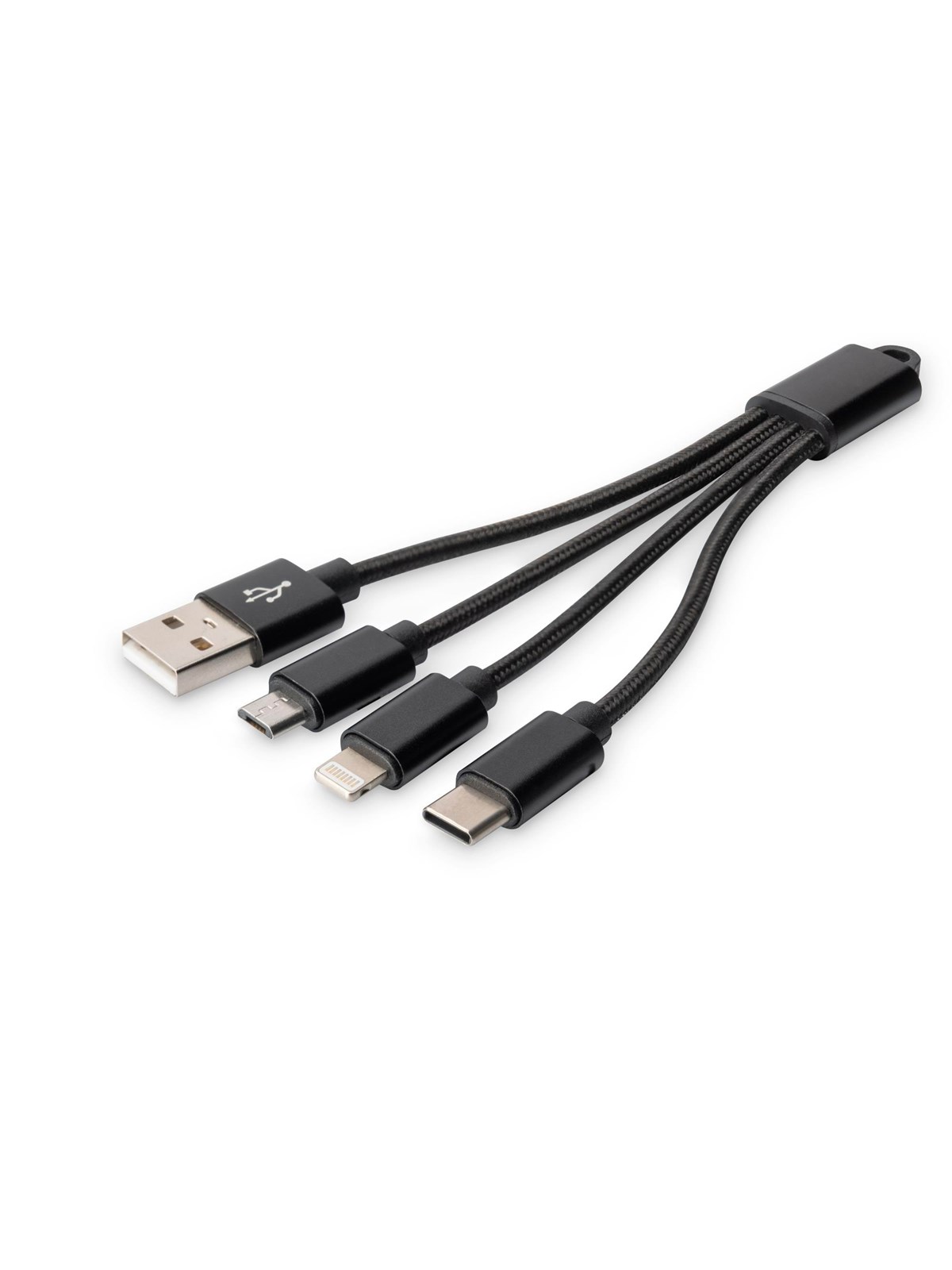 DIGITUS 3-in-1 Charger Cable, Usb Kabel