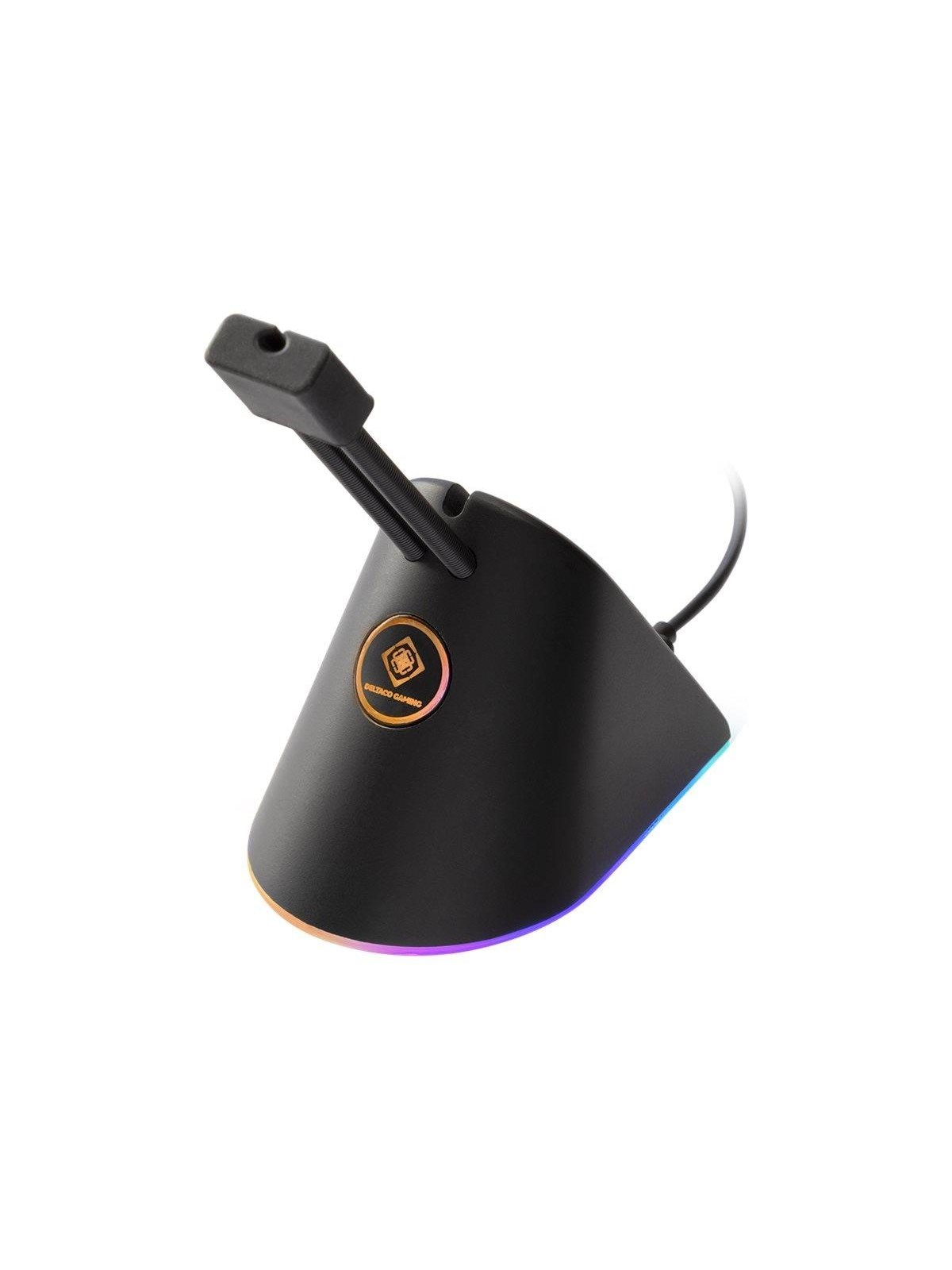 Deltaco Gaming Mouse Bungee Black/RGB, Systemtilbehør