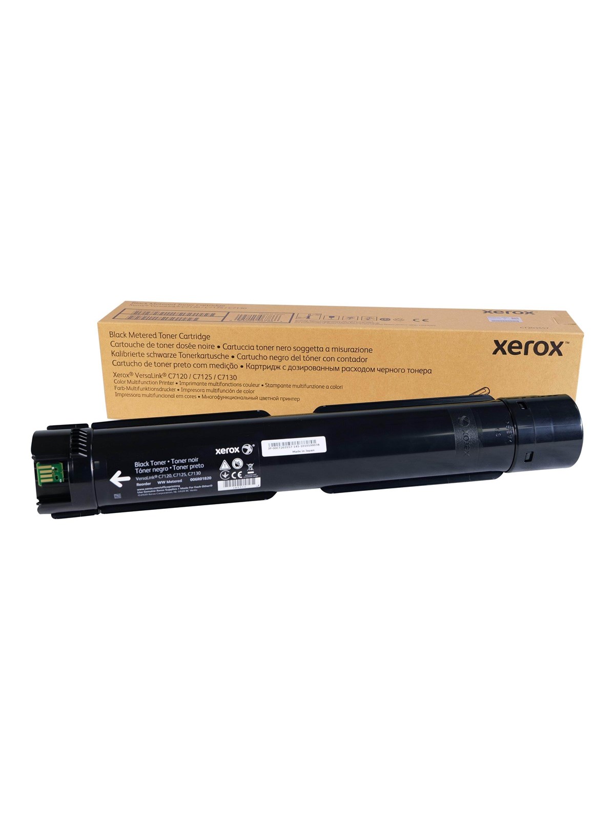 Xerox - Black | Original | Toner cartridge | VersaLink C7120, Printerpatron Og Toner