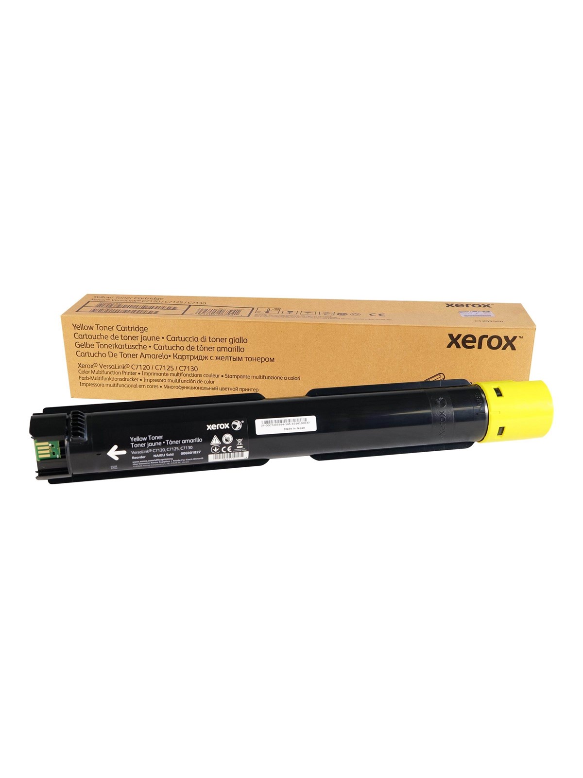 Xerox - Yellow | Original | Toner cartridge | VersaLink C7120, Printerpatron Og Toner