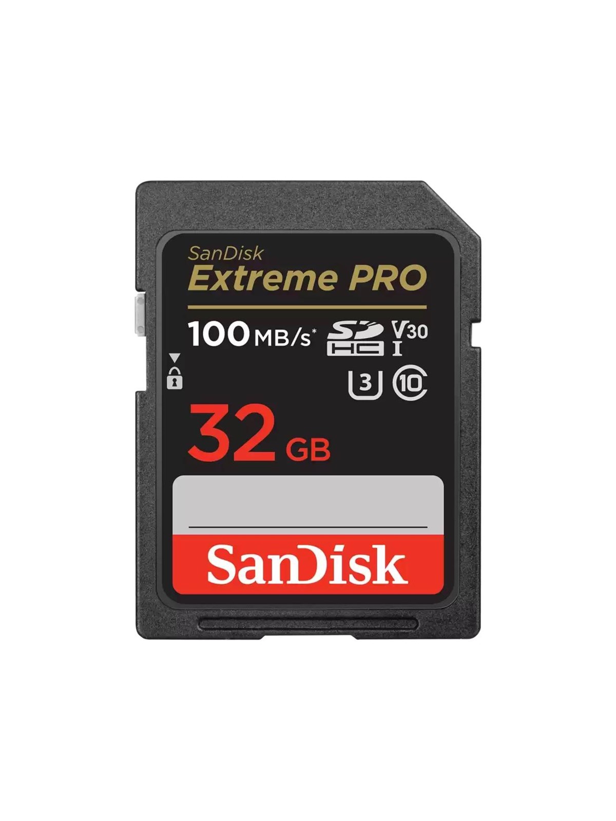 SANDISK Extreme PRO SD - 100MB/s - 32GB, Hukommelseskort
