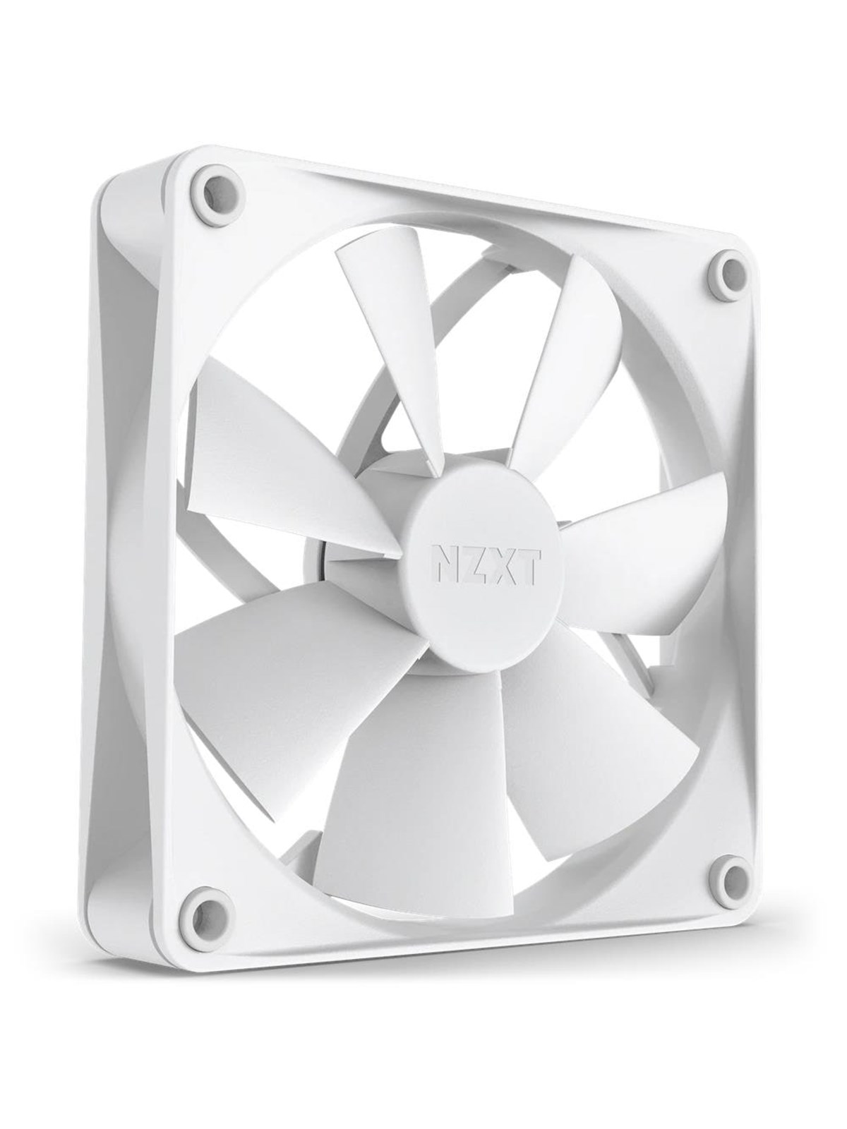 NZXT F120P Static Pressure - White - Kabinet køler - 120mm - Hvid - 32 dBA