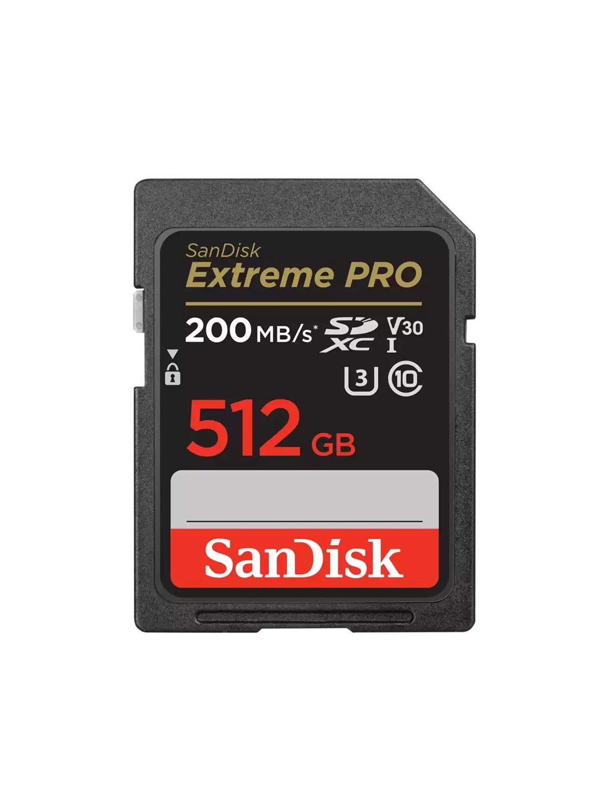 SANDISK Extreme PRO SD - 200MB/s - 512GB, Hukommelseskort