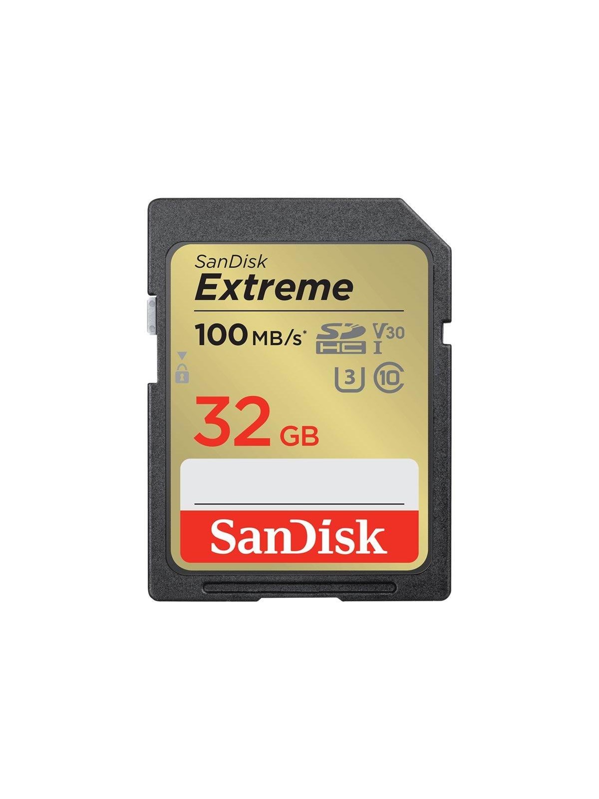 SANDISK Extreme SD - 100MB/s - 32GB, Hukommelseskort