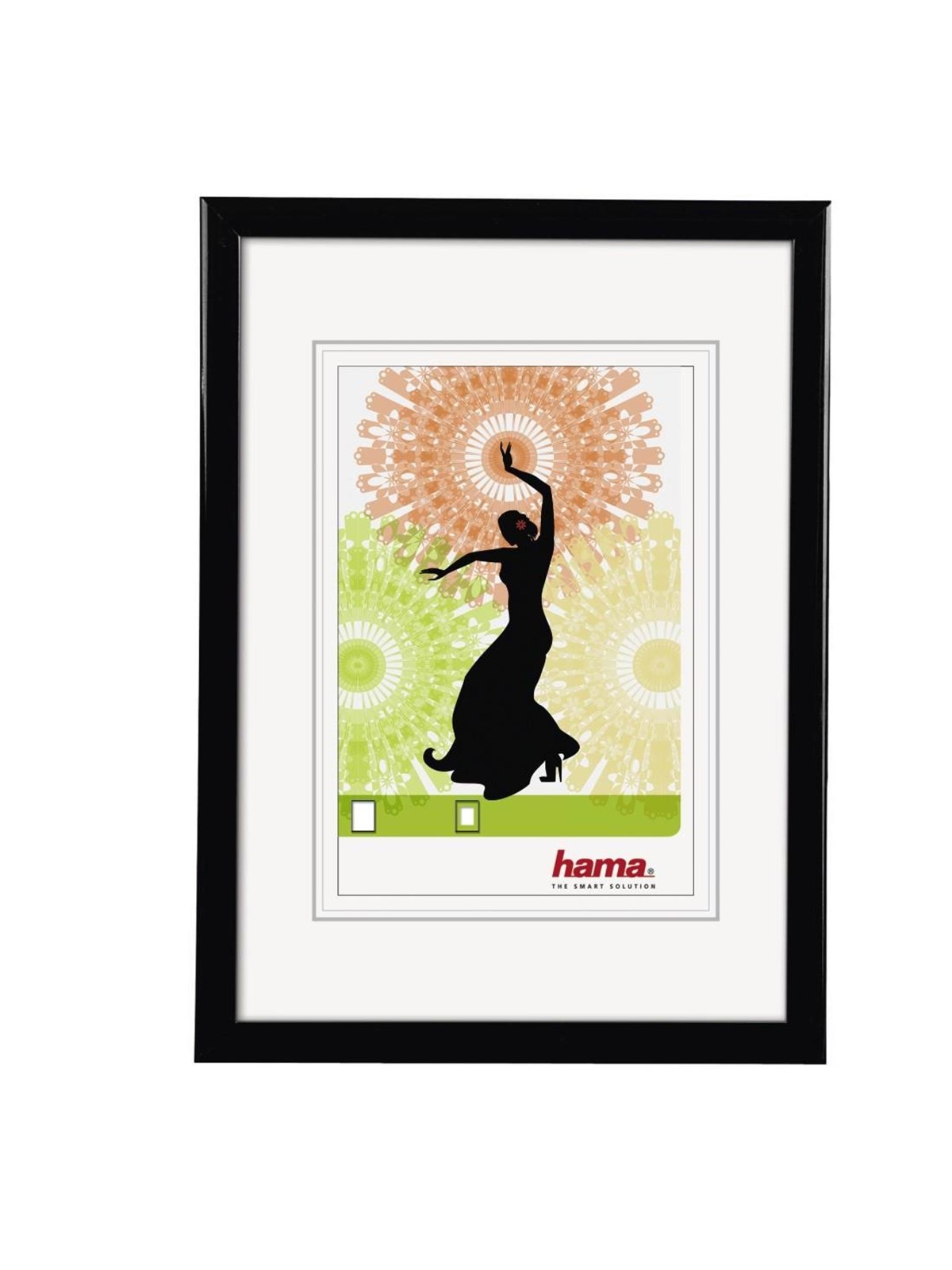 Hama "Madrid" Plastic Frame black 21 x 29.7 cm DIN A4, Fotoalbum