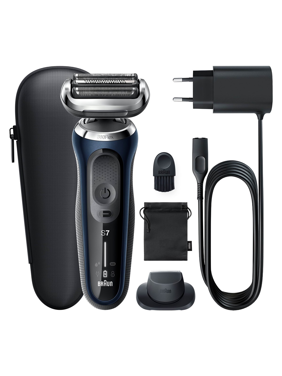 Braun Barbermaskine Series 7 71-B1200s Sort, Barbermaskine