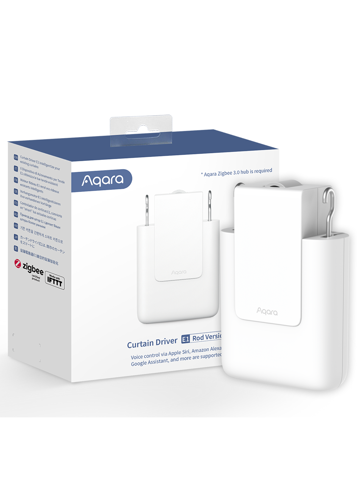 Aqara Curtain Driver E1 Rod Version, Smart Home
