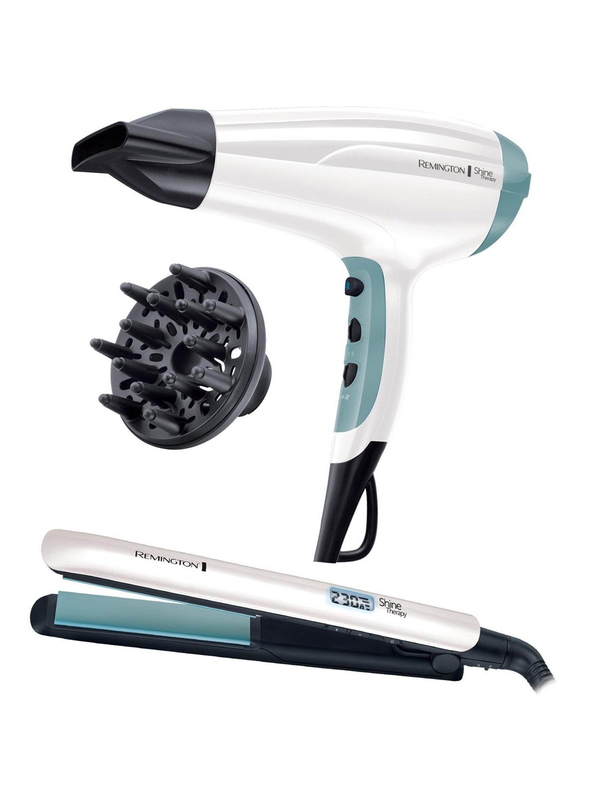 REMINGTON SHINE THERAPY Haircare Giftset, Hårstyling