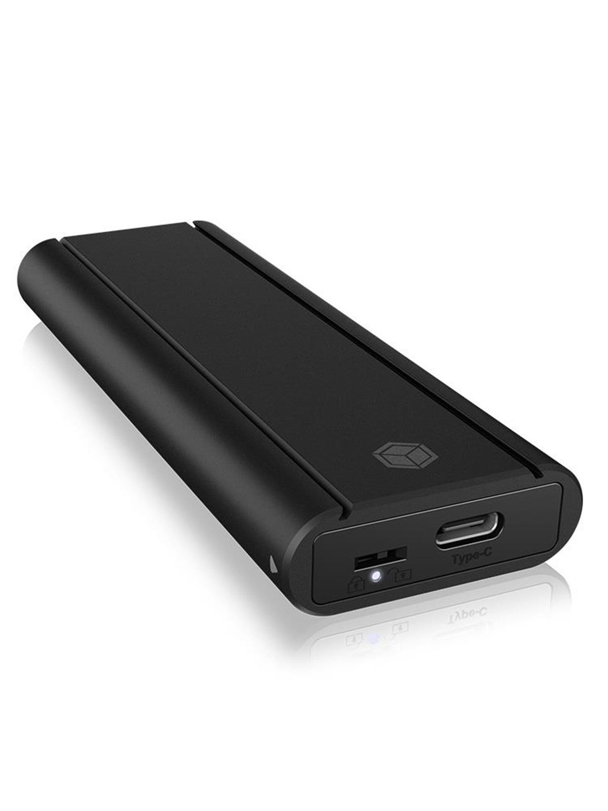 RaidSonic Enclosure for 1x M.2 NVMe SSD, Harddisk Tilbehør