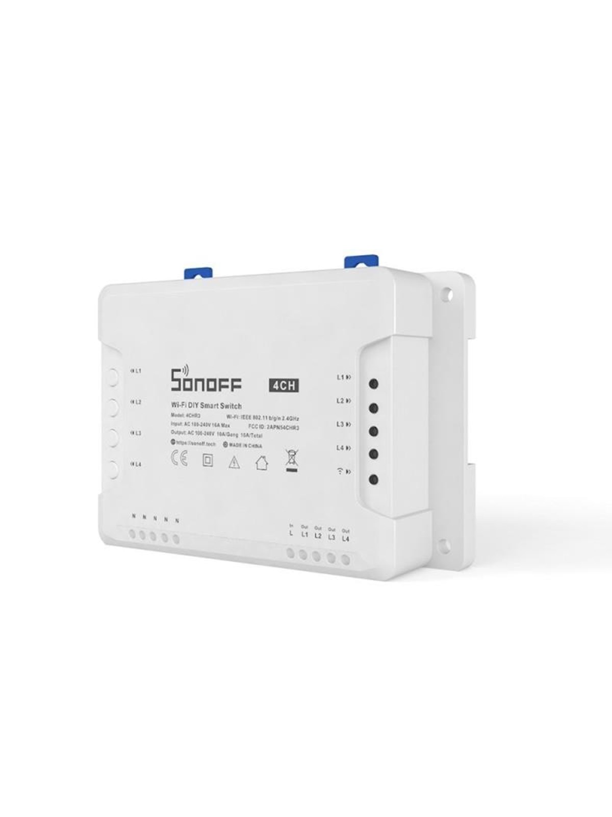 Sonoff WiFi Smart Switch 4CHR3, Smart Home